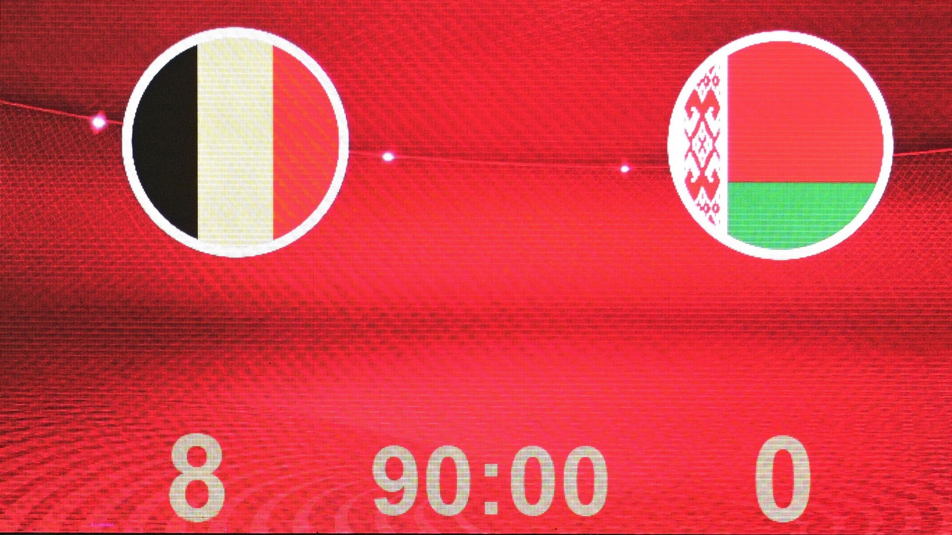 8-0, la plus lourde défaite de l'histoire du football biélorusse