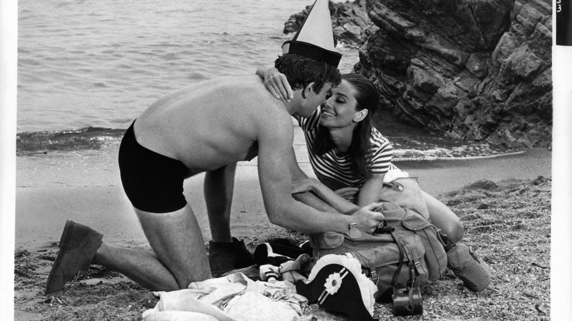 Albert Finney et Audrey Hepburn dans "Voyage à deux" en 1967