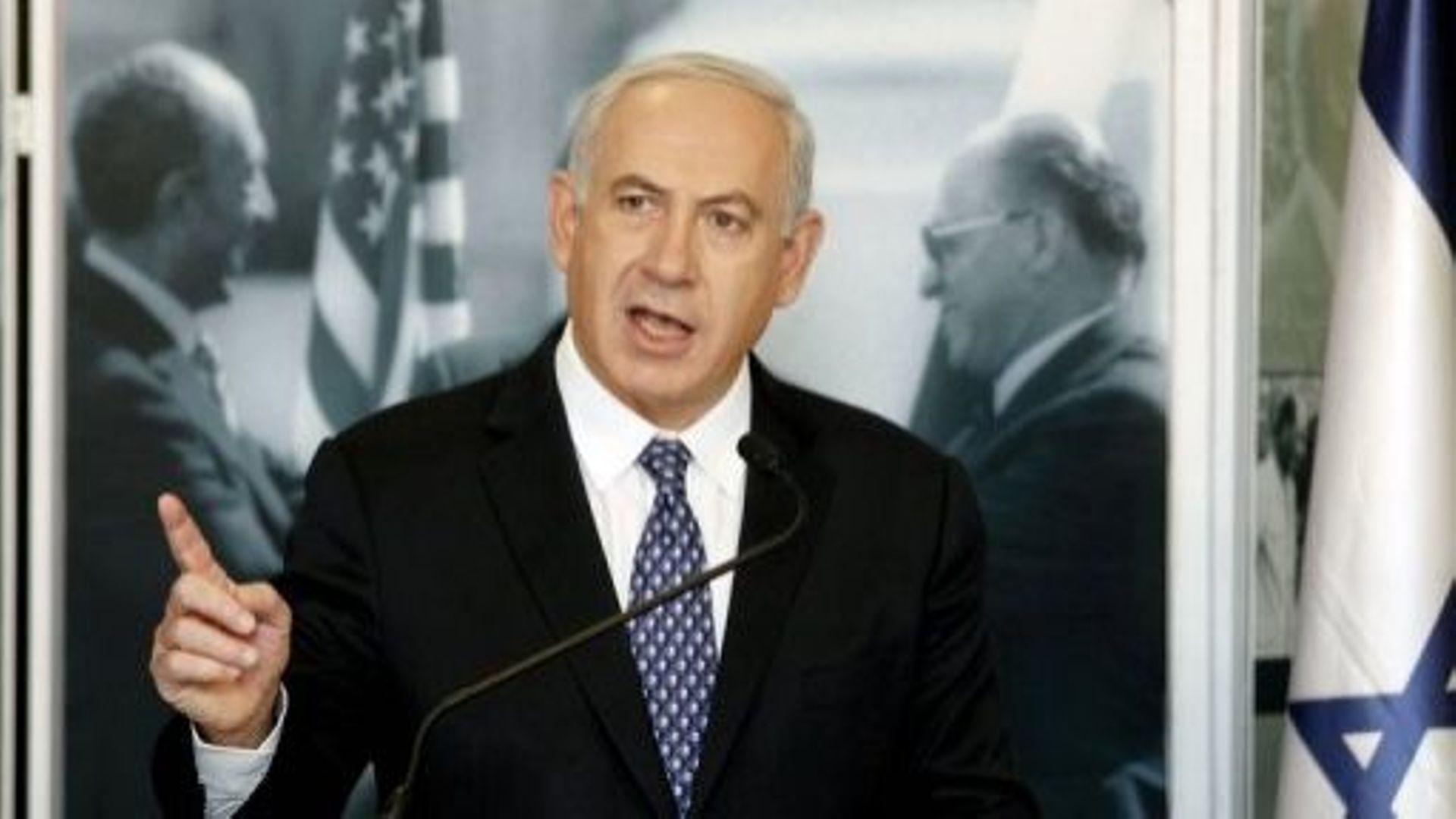 Le Premier ministre israélien Benjamin Netanyahu, le 30 novembre 2012 à Jérusalem