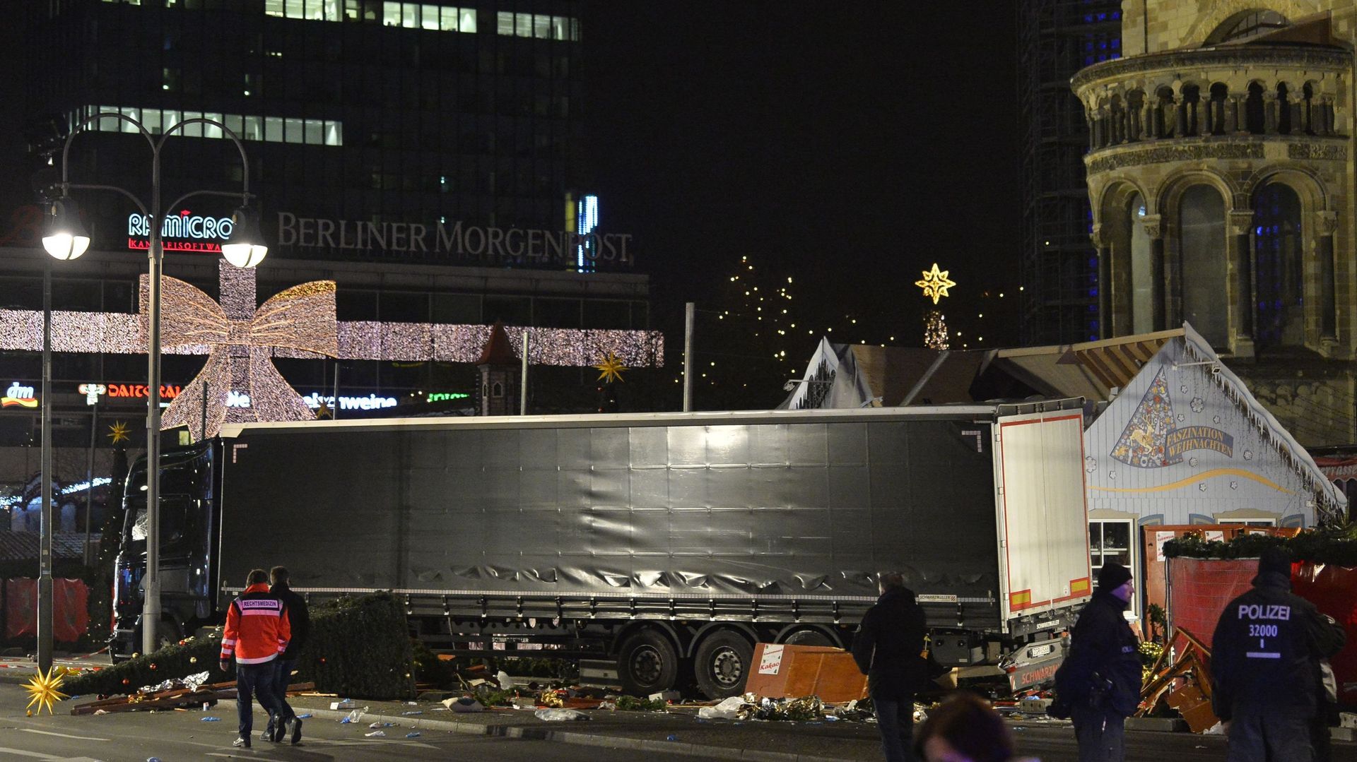 Berlin: témoignages d'horreur après le passage du camion dans la foule