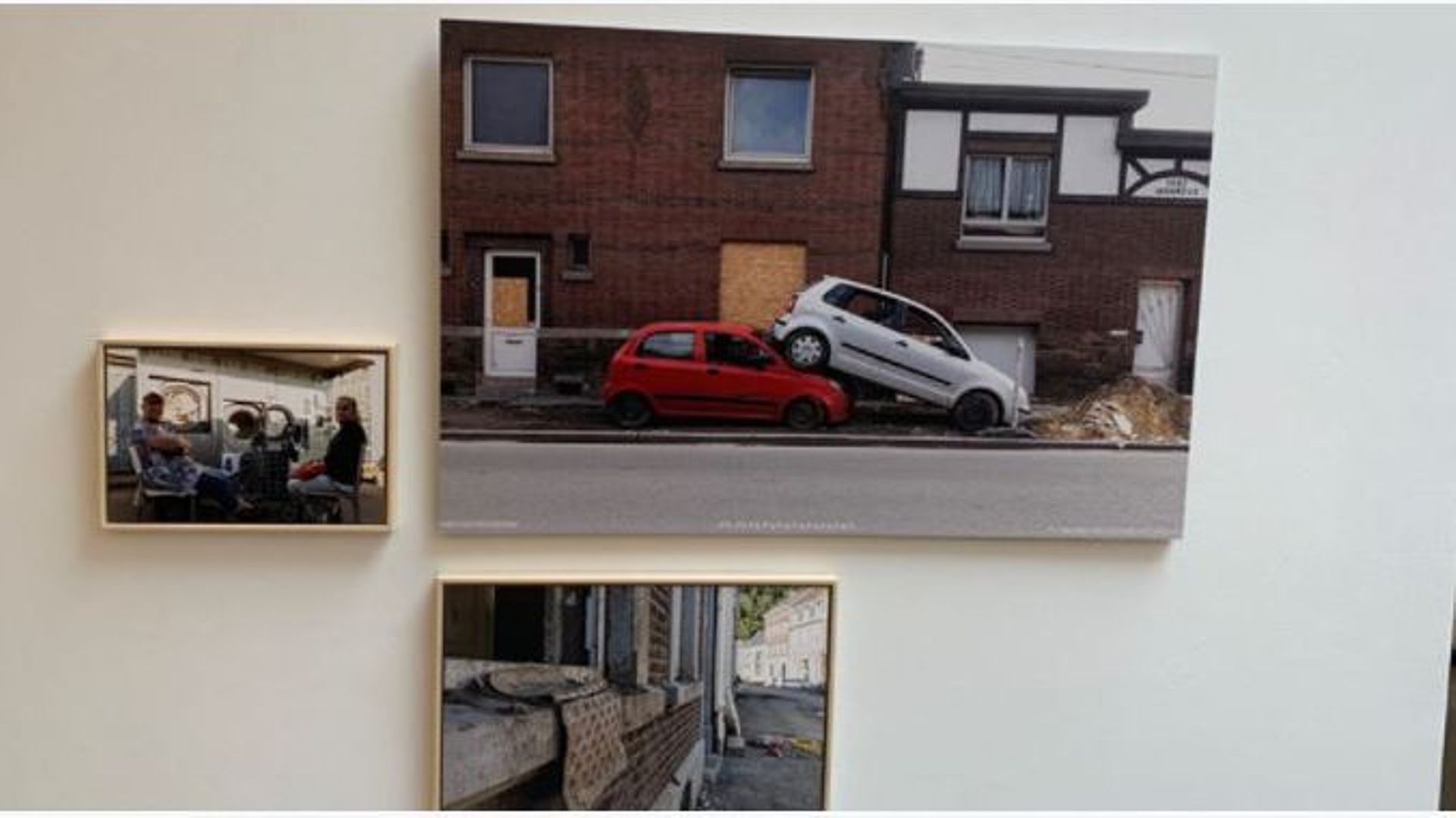 "Au-delà du concevable" : des photos des inondations de juillet exposées à Charleroi