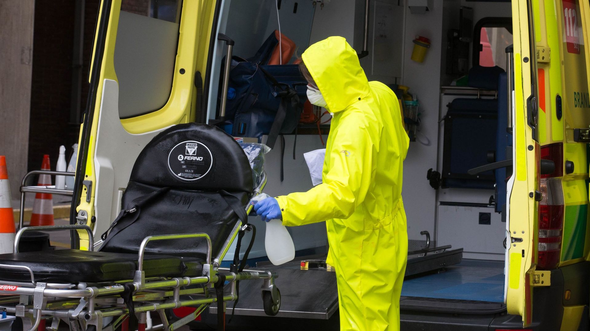 Coronavirus à Bruxelles:  le déploiement des ambulances Covid-19 revu à la baisse