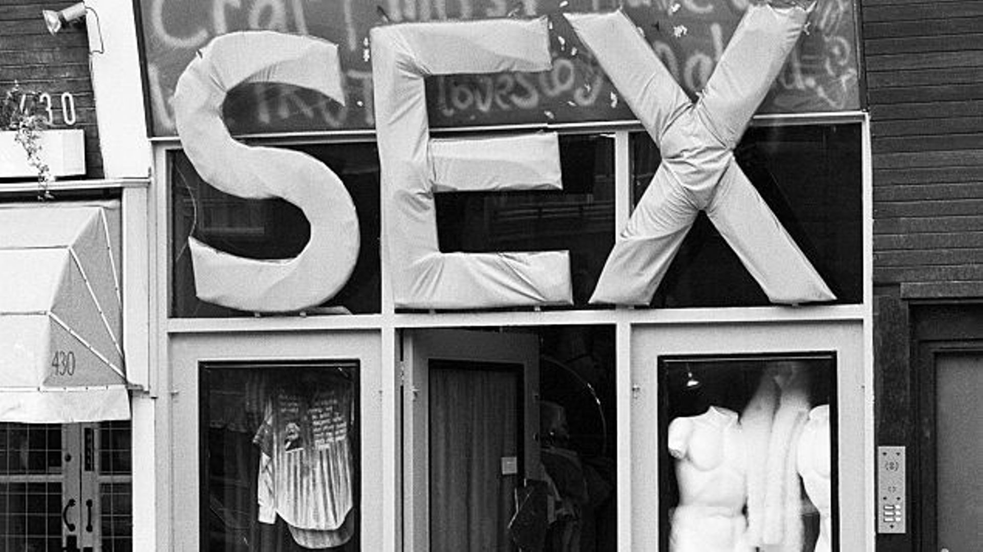 La boutique SEX de Malcolm McLaren, 5 décembre 1976.