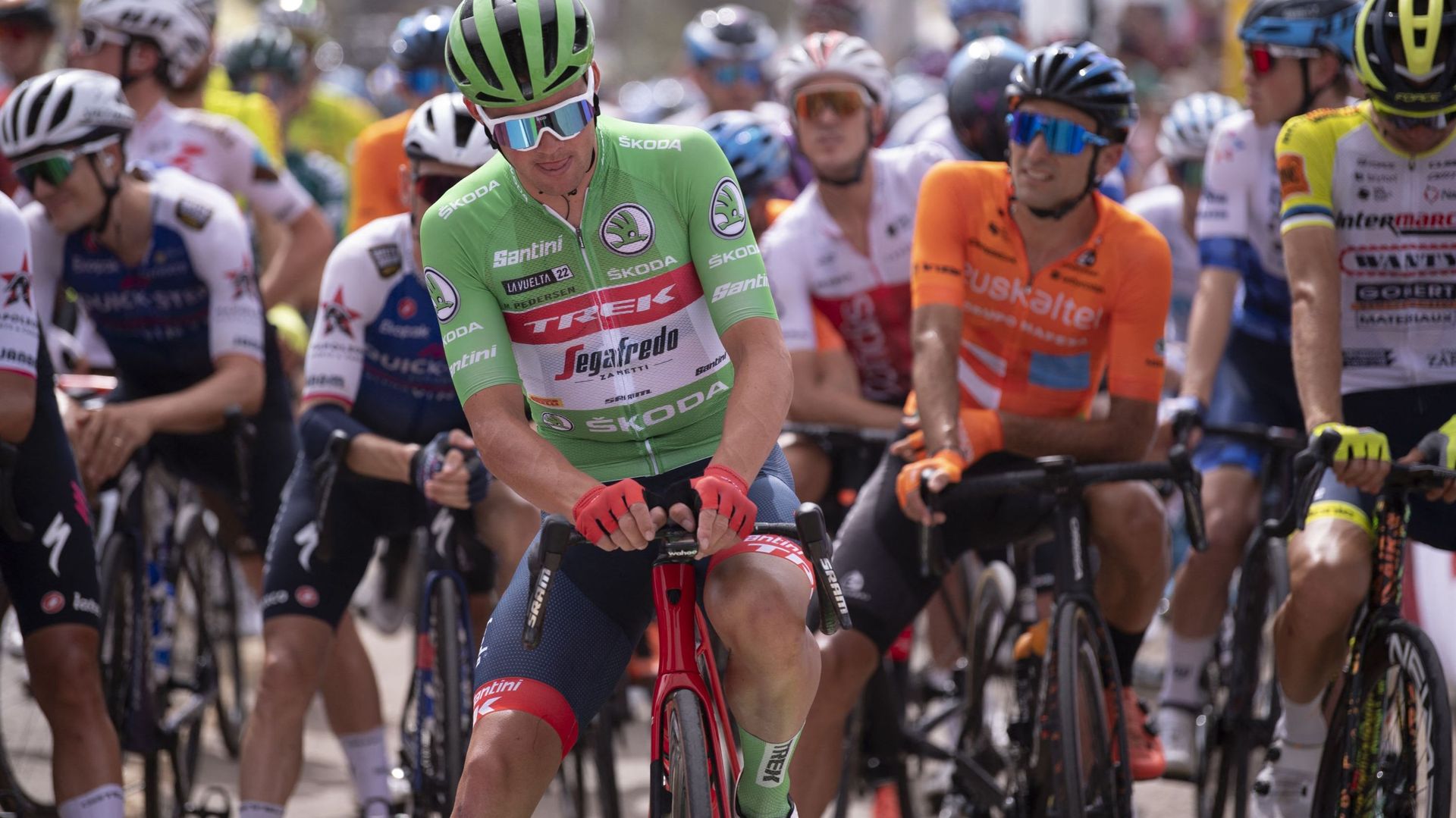 Avec cette victoire lors de la 13e étape de la Vuelta, Mads Pedersen a montré qu’il pourrait être un candidat sérieux pour la victoire finale au maillot vert mais aussi pour les Championnats du monde en septembre.