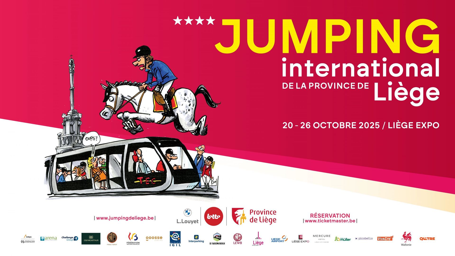 Le Jumping International de la Province de Liège revient à Liège Expo