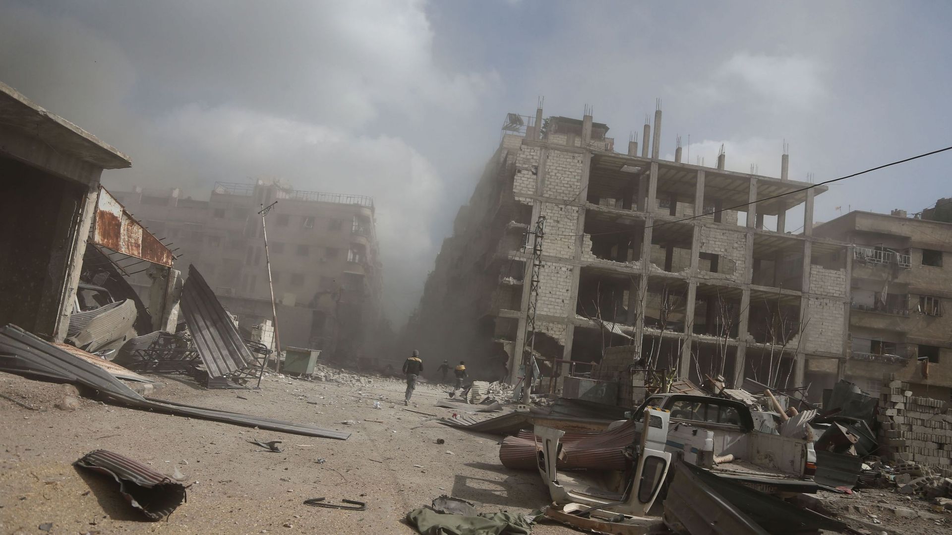 Les leaders européens demandent une trêve immédiate dans la Ghouta orientale en Syrie