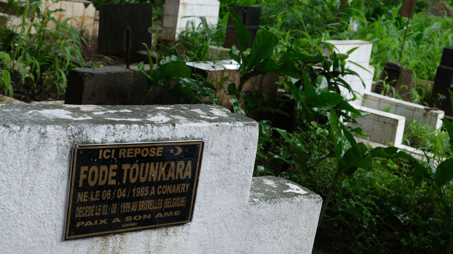La tombe de Fodé Tounkara.