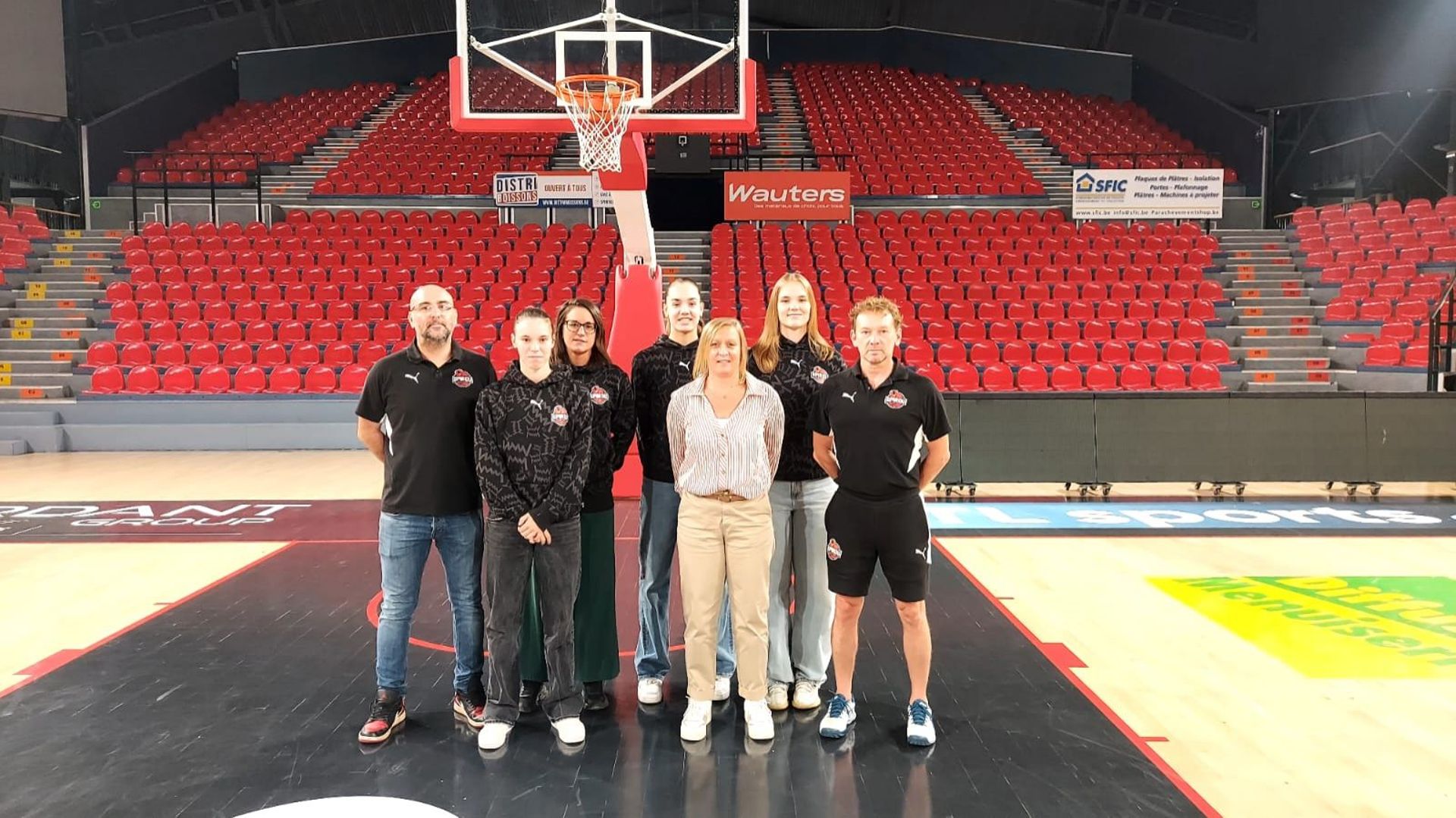 Spirou Basket : une nouvelle équipe féminine jouera en Division 1