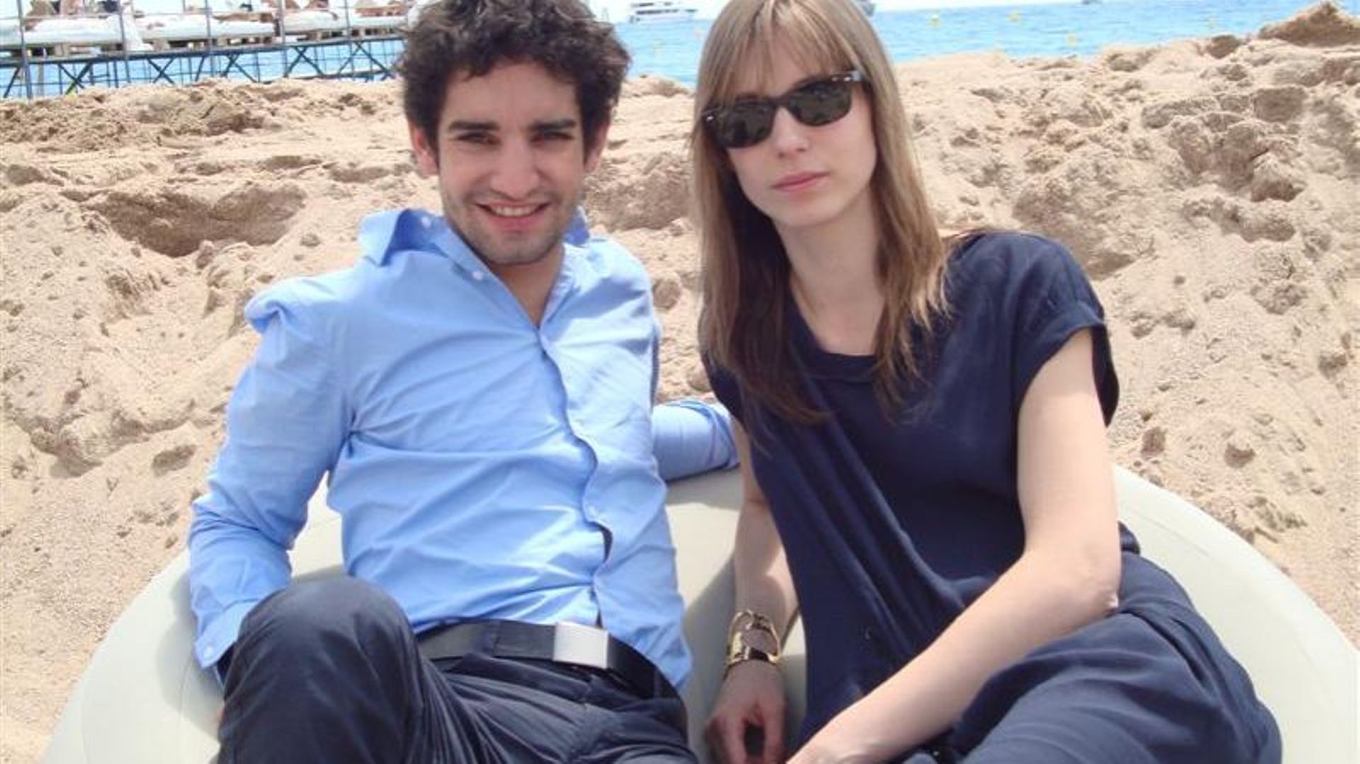 David Murgia et Amélie Van Elmbt à Cannes
