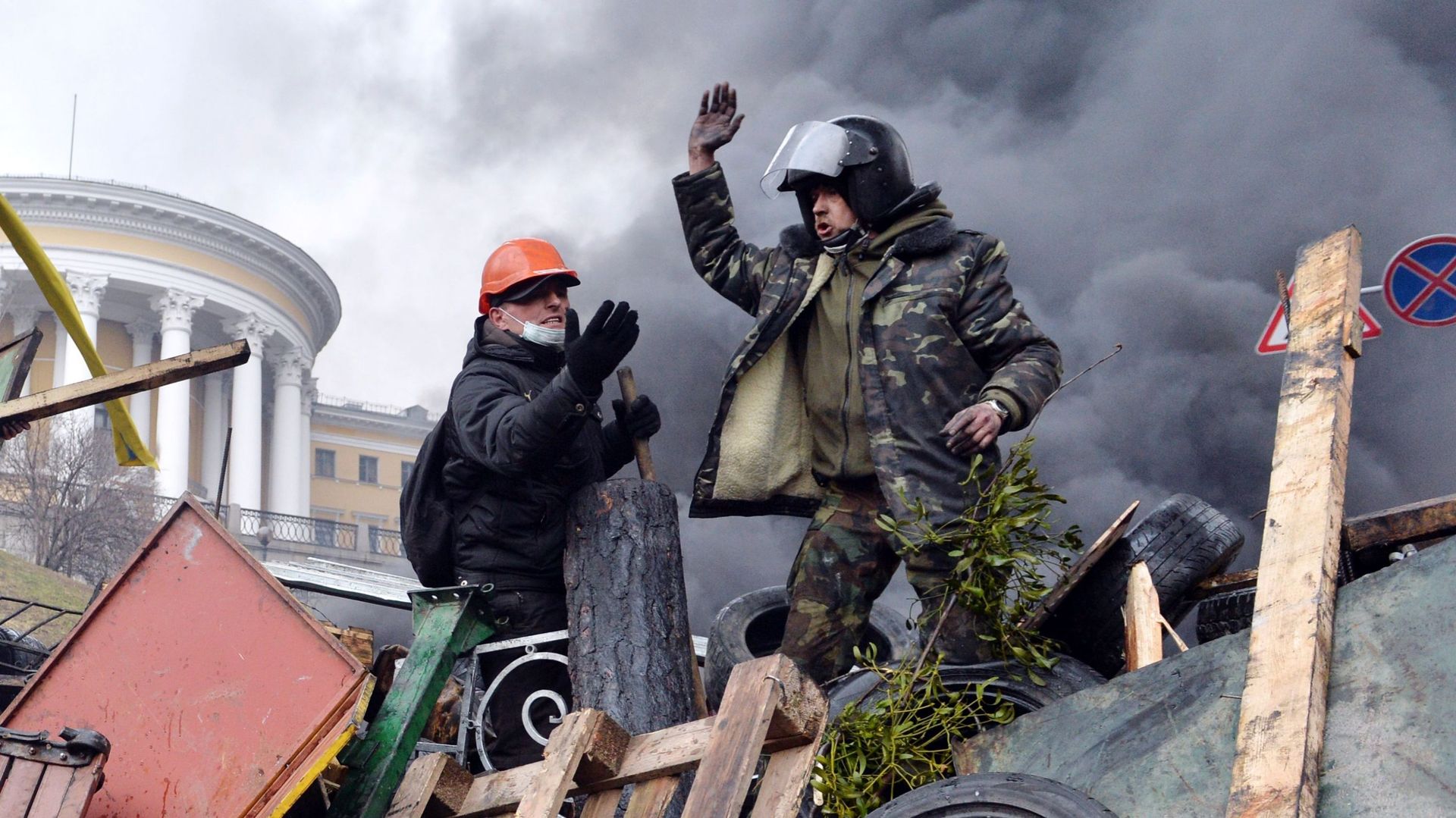 Les combats de rue en Ukraine, exercice de prédilection des extrémistes
