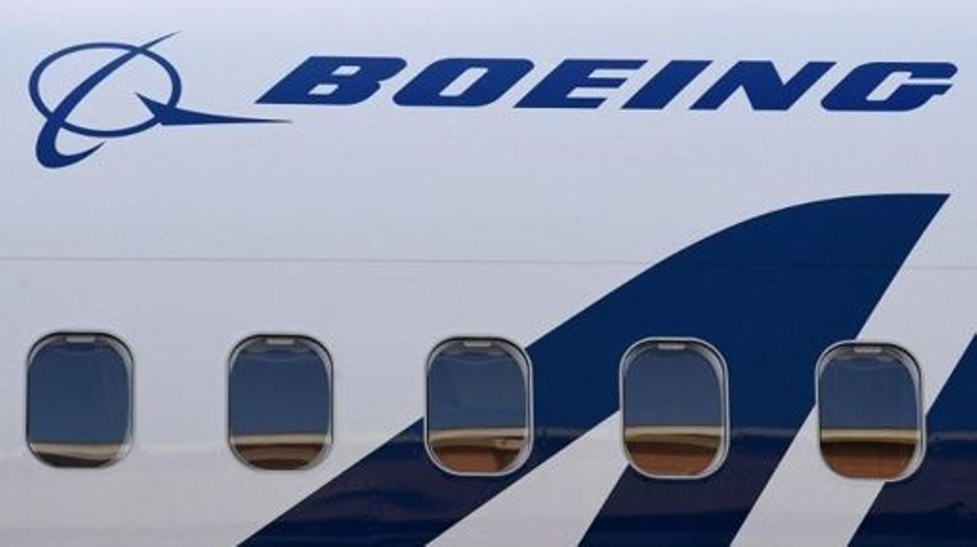 A Boeing 737-A is seen during a Boeing ecoDemonstrator program at Washington Reagan National Airport (DCA) in Arlington Virginia on July 28, 2021. Boeing landed its first quarterly profit since 2019 on higher defense earnings and a recovering commercial a