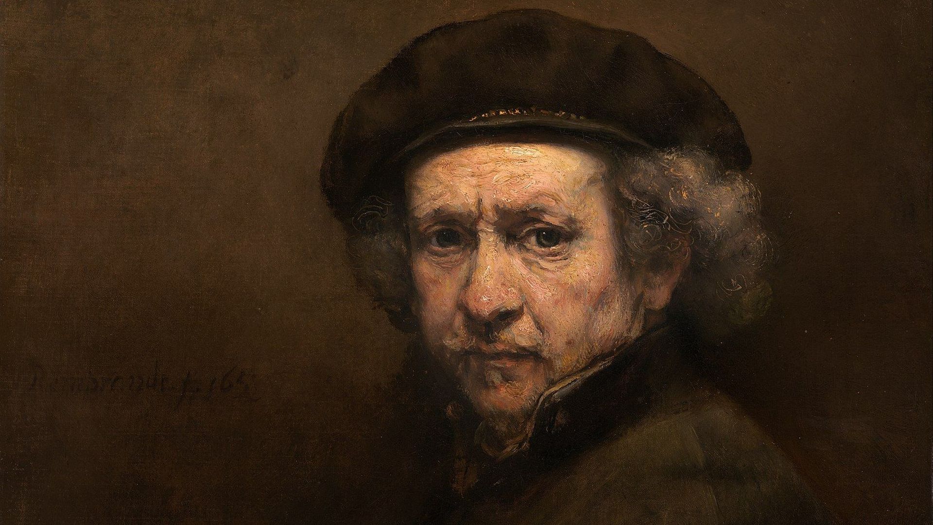 Autoportrait de Rembrandt réalisé en 1659