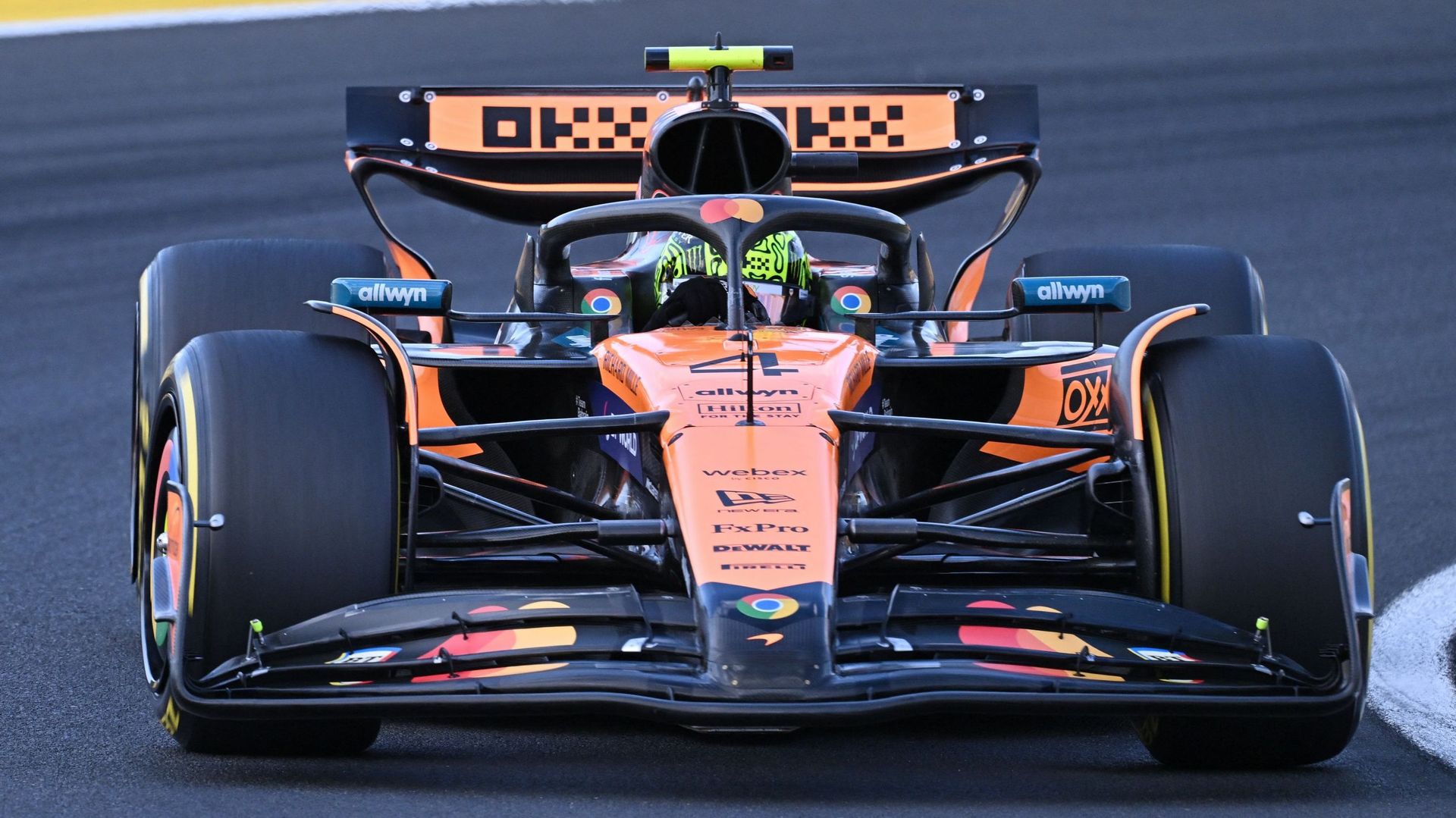 F1 Pays-Bas : Norris domine la 1ere séance d’essais libres, Antonelli provoque un drapeau rouge