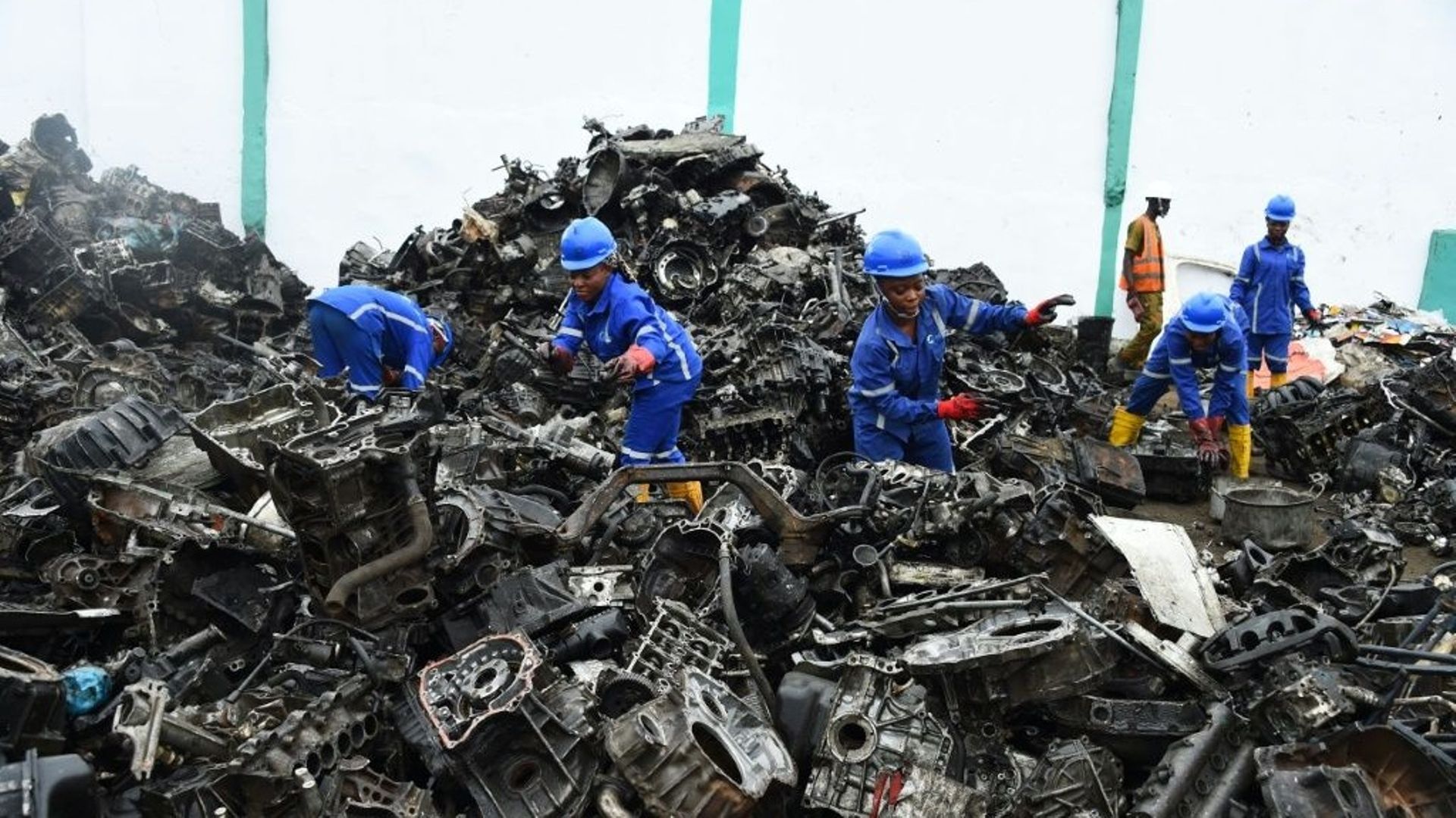 Le recyclage, une industrie prometteuse au Nigeria, jonché de décharges.