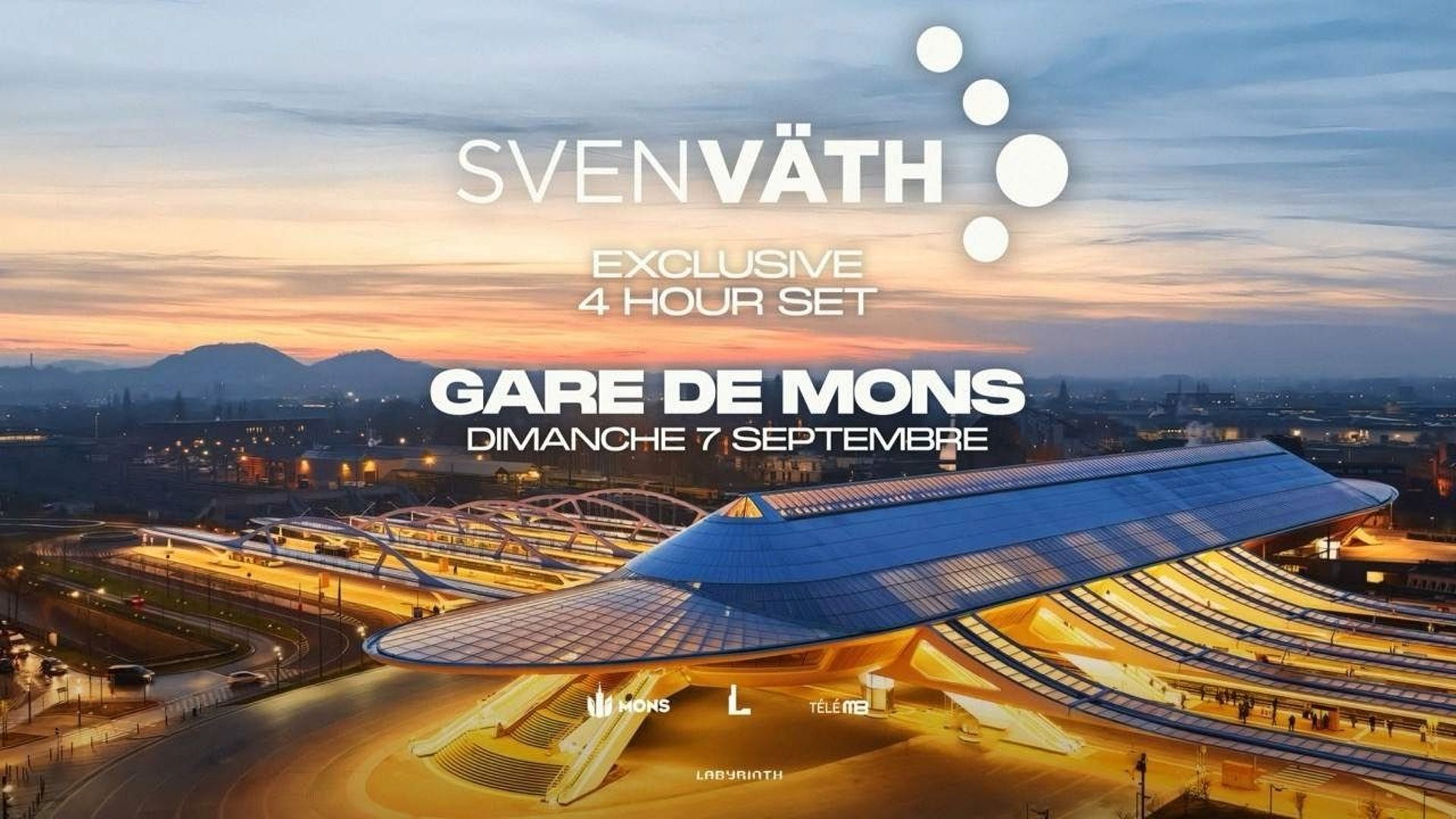 Gagnez vos places pour l’Open Air avec Sven Väth à Mons