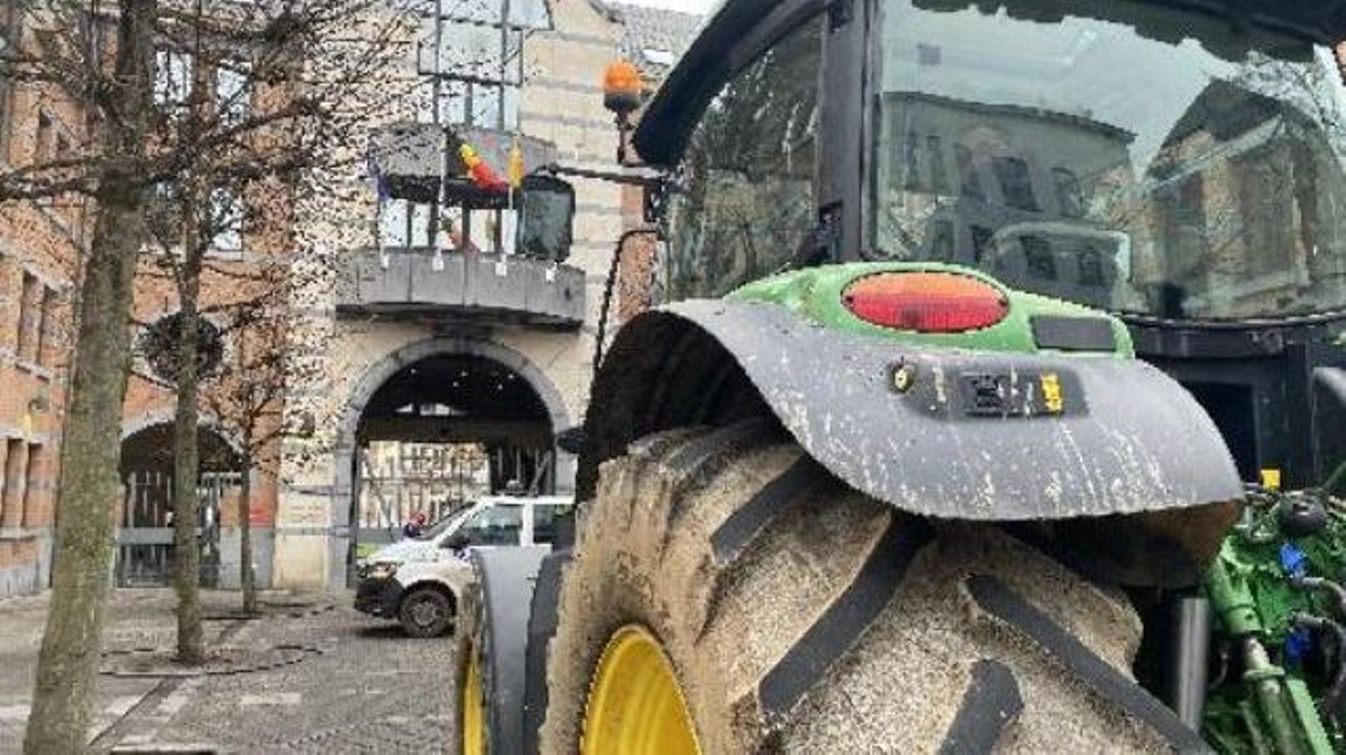 Les agriculteurs wallons ont exprimé leurs craintes de la nouvelle PAC à coups de klaxons