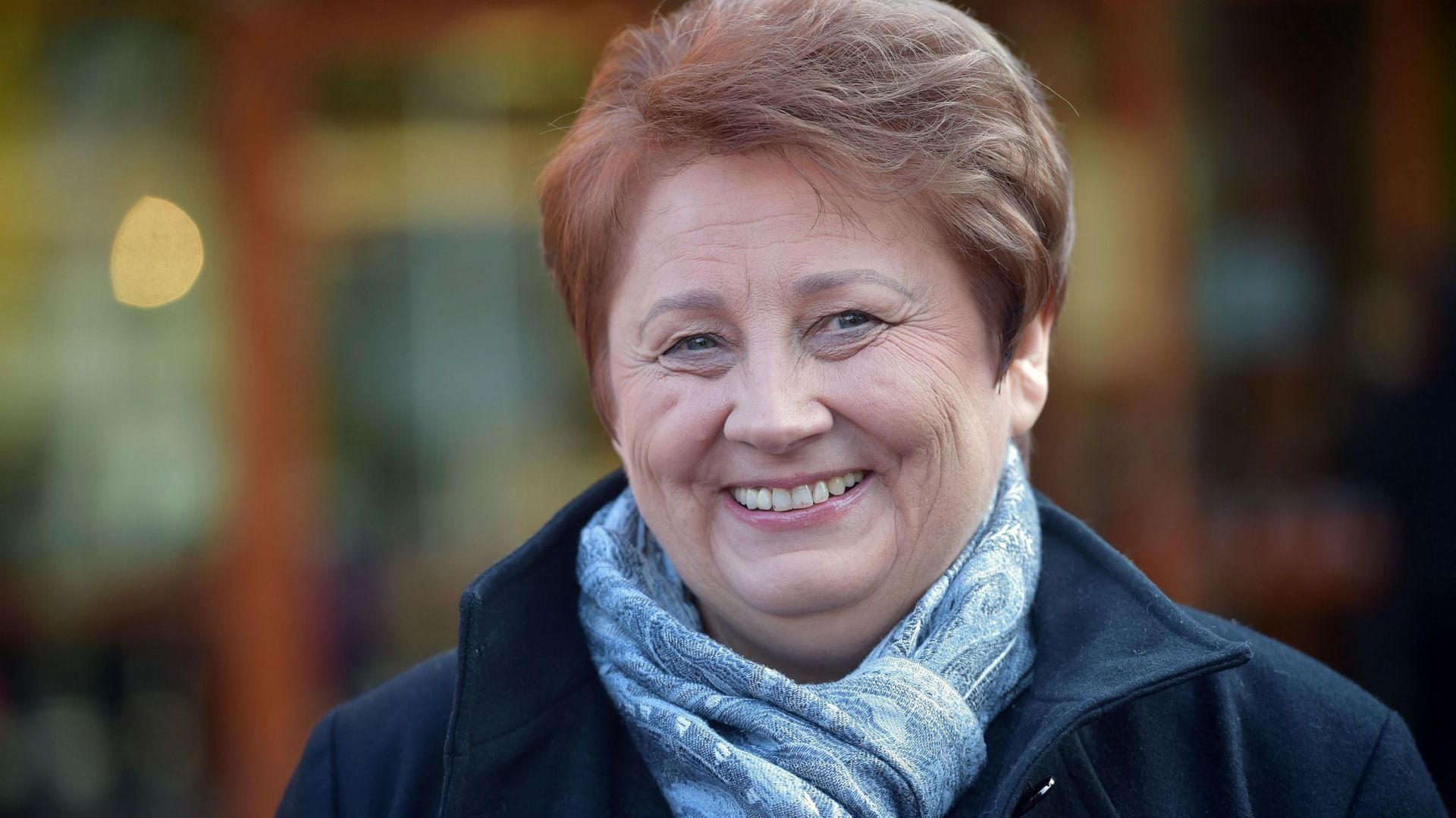 La Première ministre lettonne Laimdota Straujuma devrait se succéder à elle-même au sein d'une coalition. 