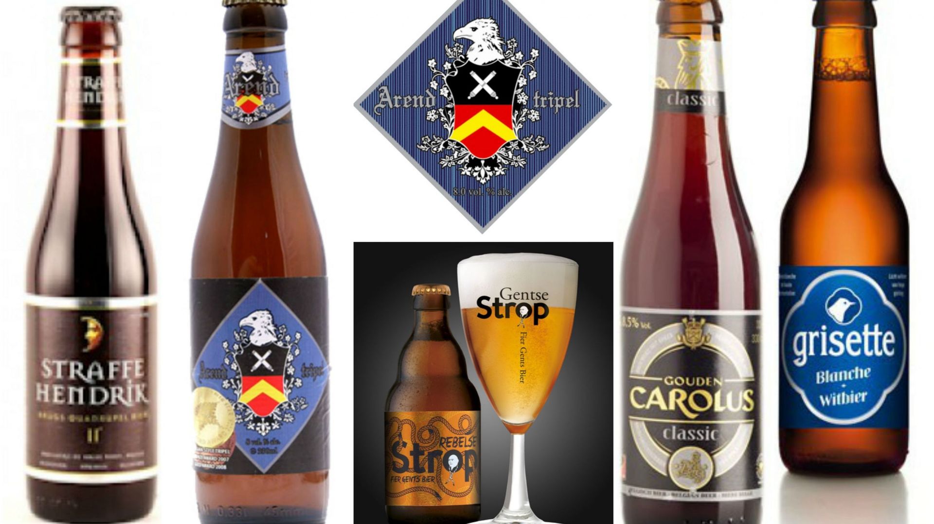 Les meilleures bières belges, Top 10