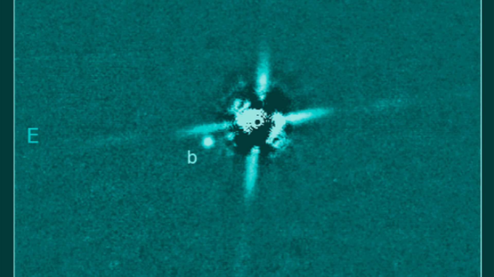 2M0437b depuis le Subaru Telescope par infrarouge