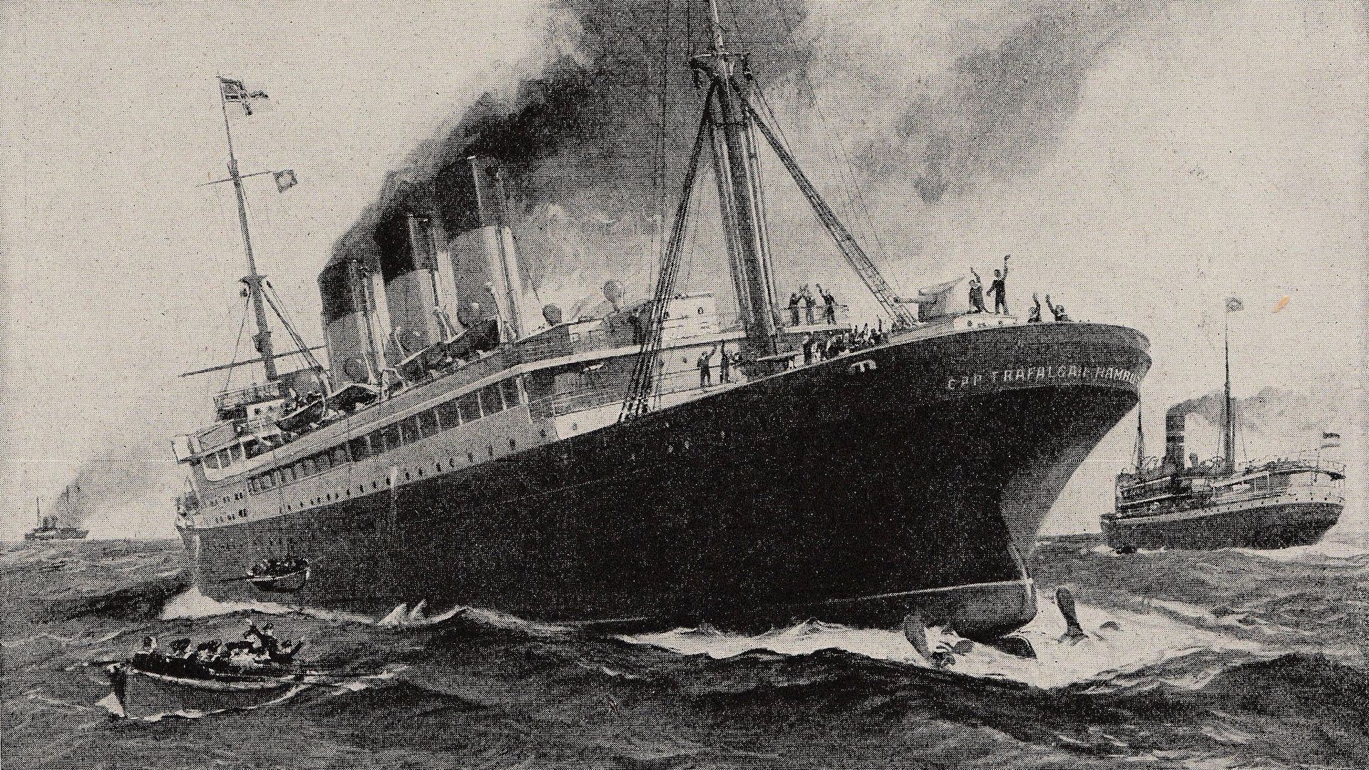 La minute historique : en 1914, la marine allemande tenta de tromper l’armée britannique en déguisant un paquebot