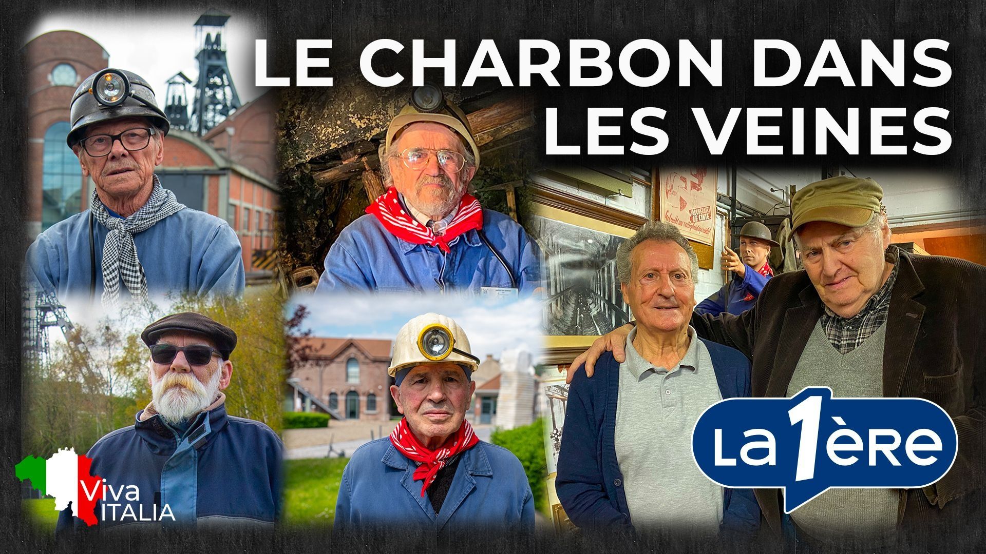 "Le Charbon dans les Veines", à la rencontre des derniers mineurs italiens de Belgique.