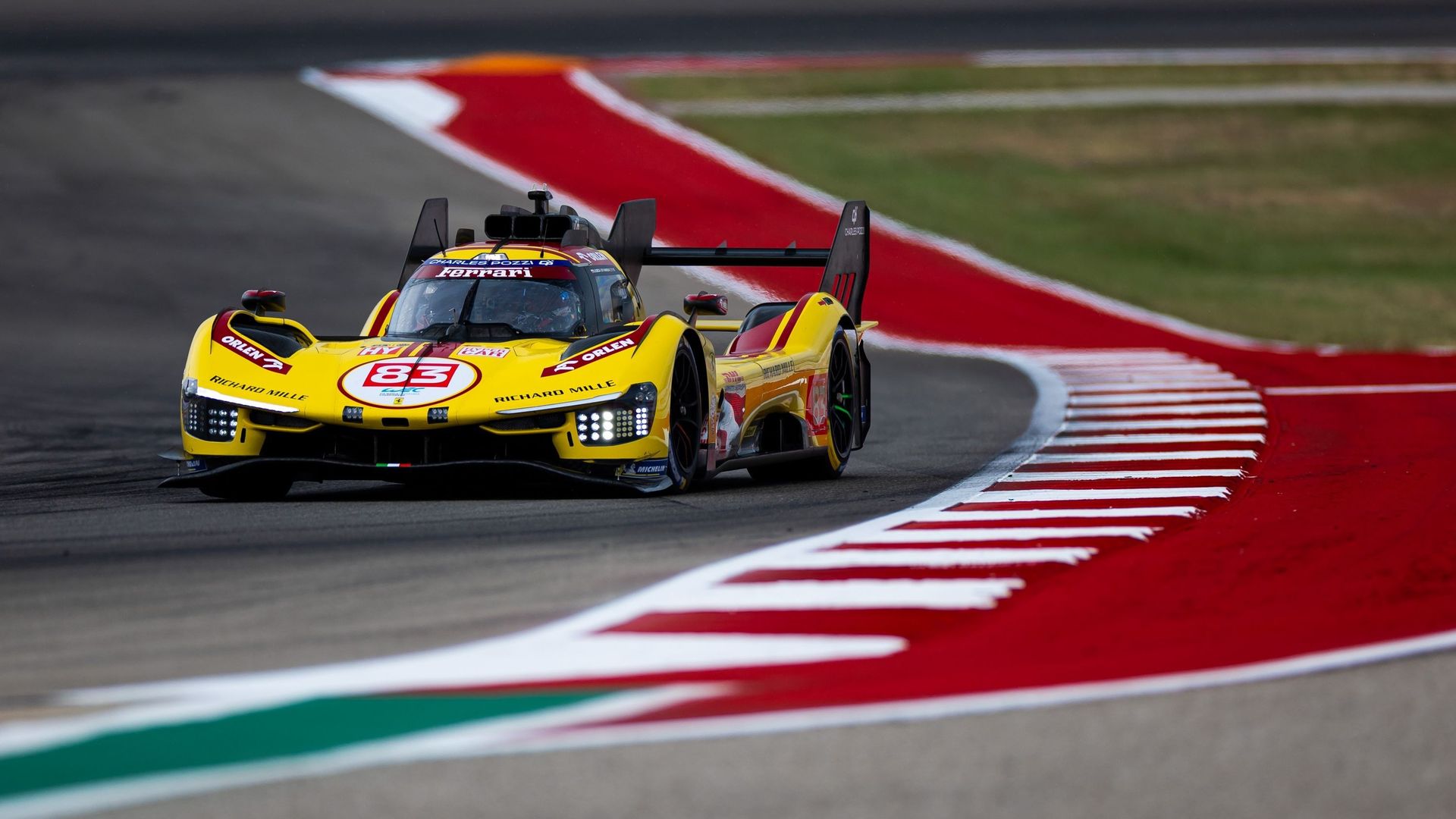 Direct vidéo - WEC, Lone Star Le Mans : la Ferrari jaune en pole position, Laurens Vanthoor troisième sur la grille