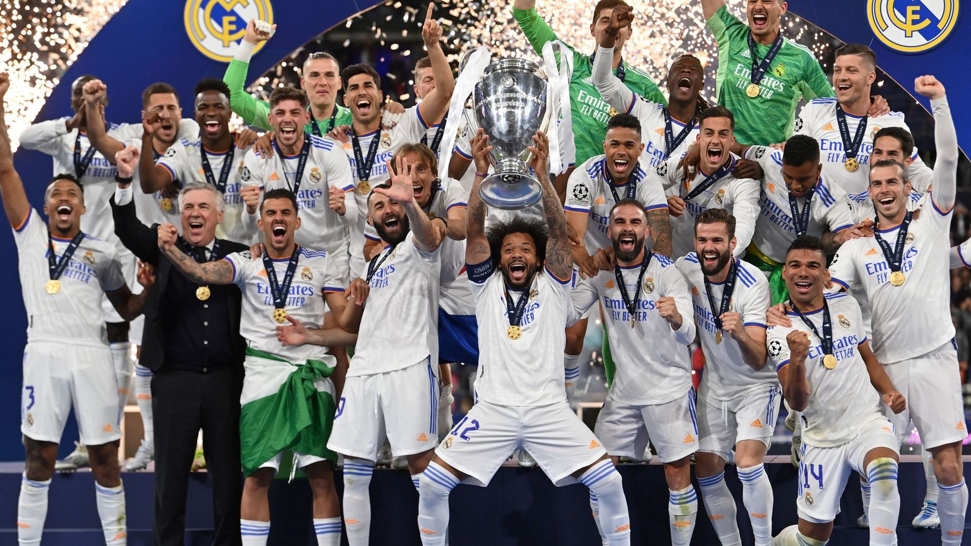 Marcelo soulève la Champions League