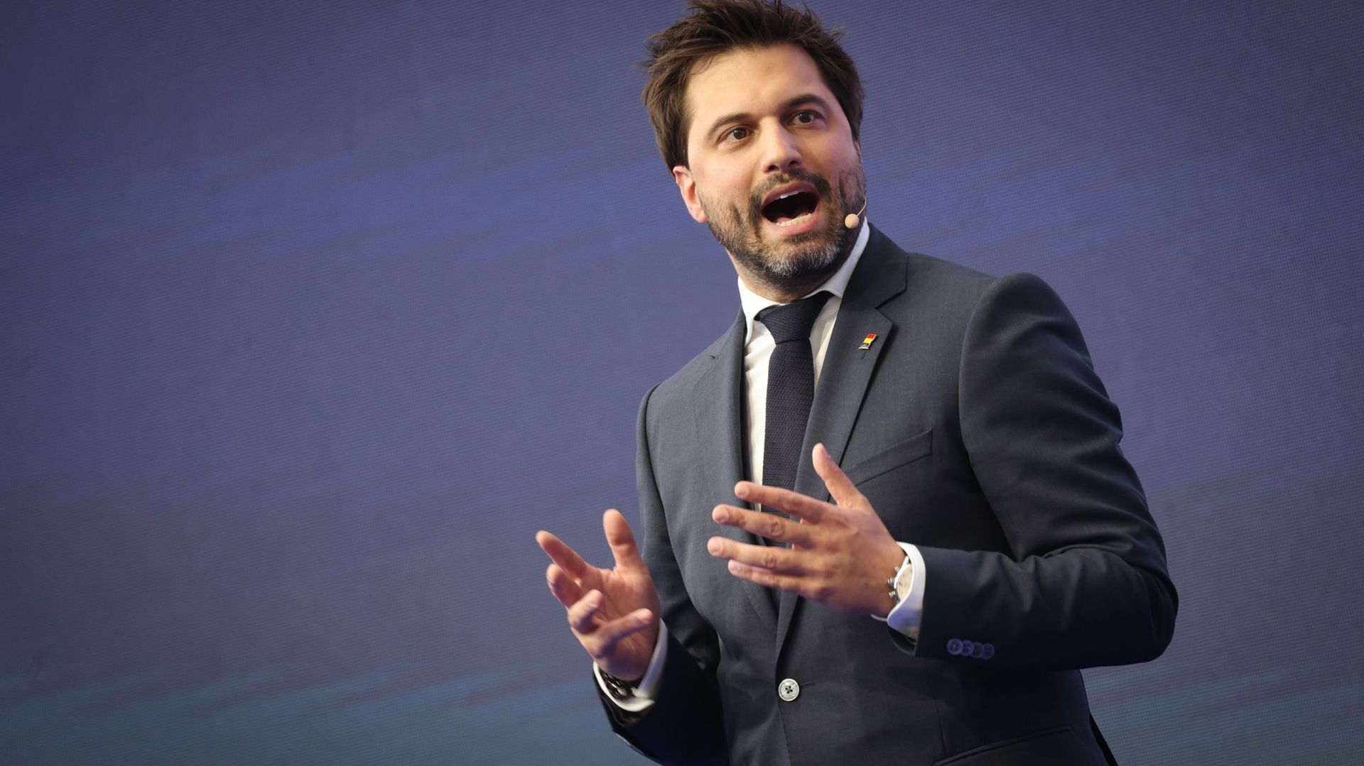 Après un effort budgétaire de 23 milliards d'euros, Georges-Louis Bouchez plaide en faveur d'un effort supplémentaire de 20 milliards