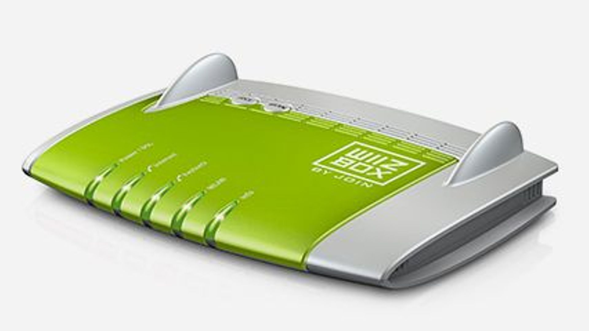 La Wiizbox (FRITZ!Box), modem utilisé par Join pour faire le pont entre le réseau domestique et le réseau 4G de Join