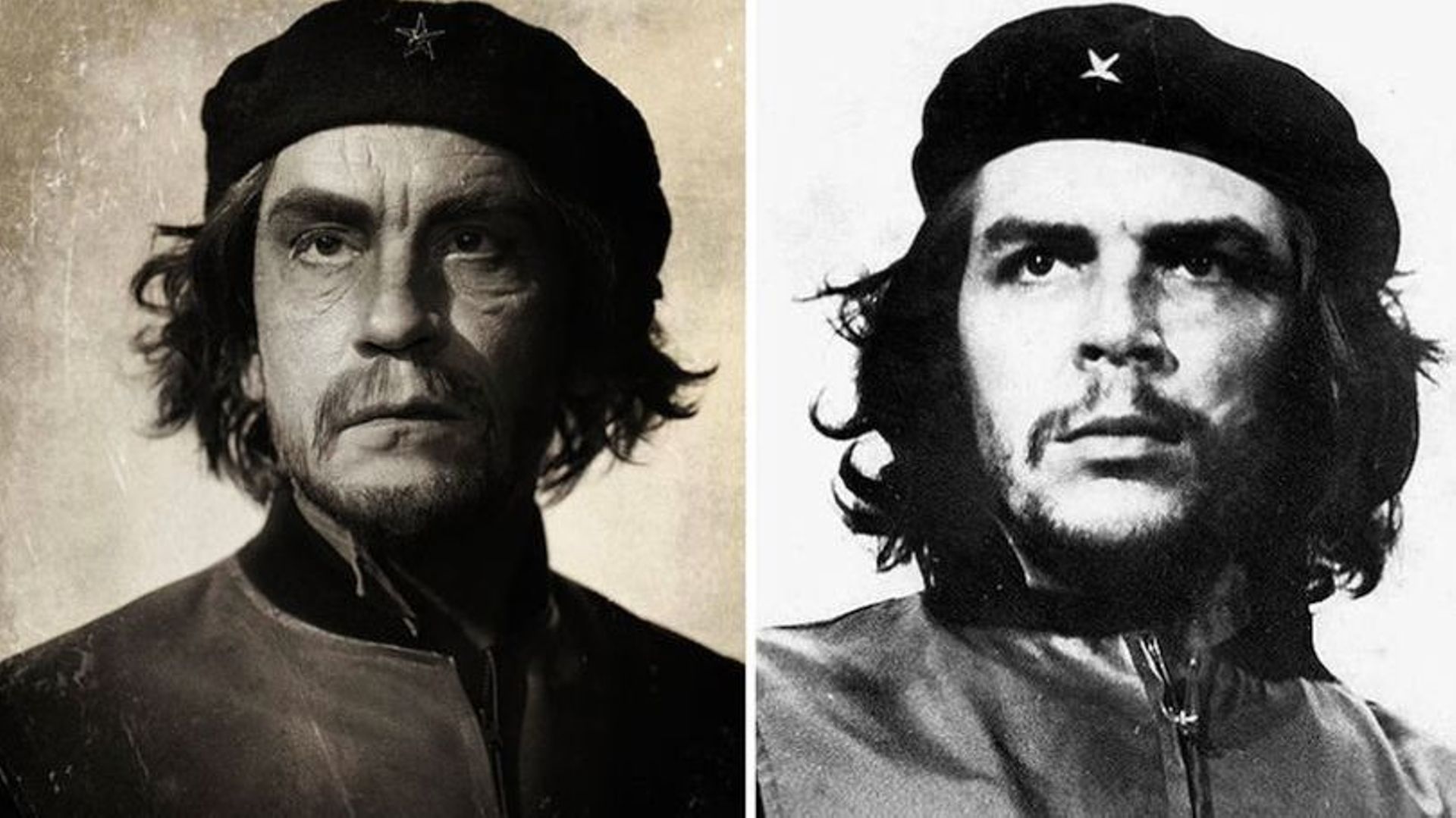 Photo De John Lennon Et Che Guevara Beau, bizarre ou les 2 ? Des photos très célèbres refaites avec John  Malkovich - rtbf.be