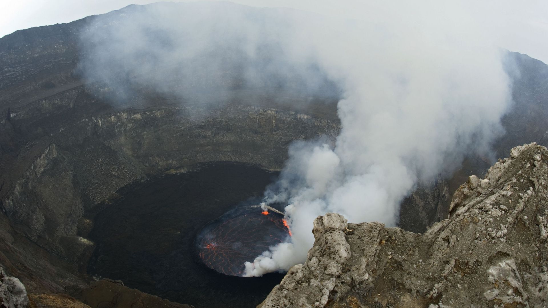 View into the heart of earth