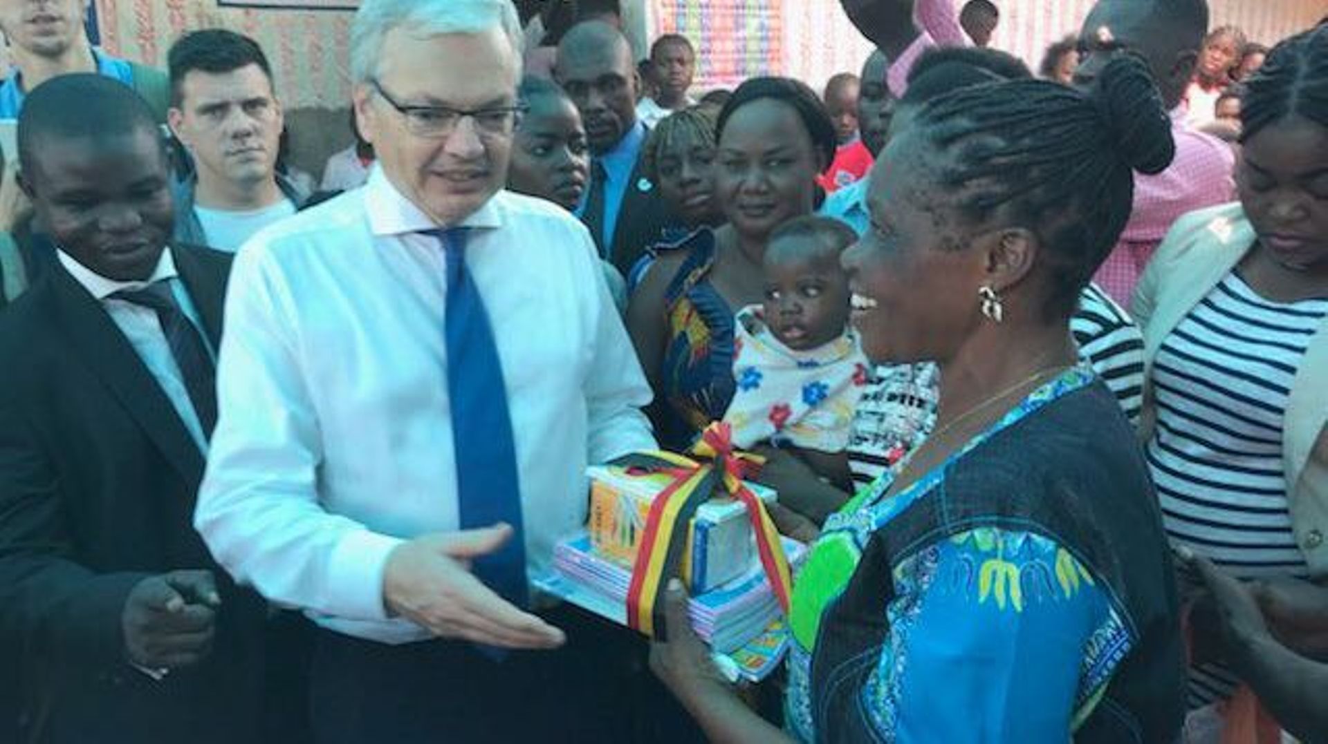 Reynders à Kinsasha