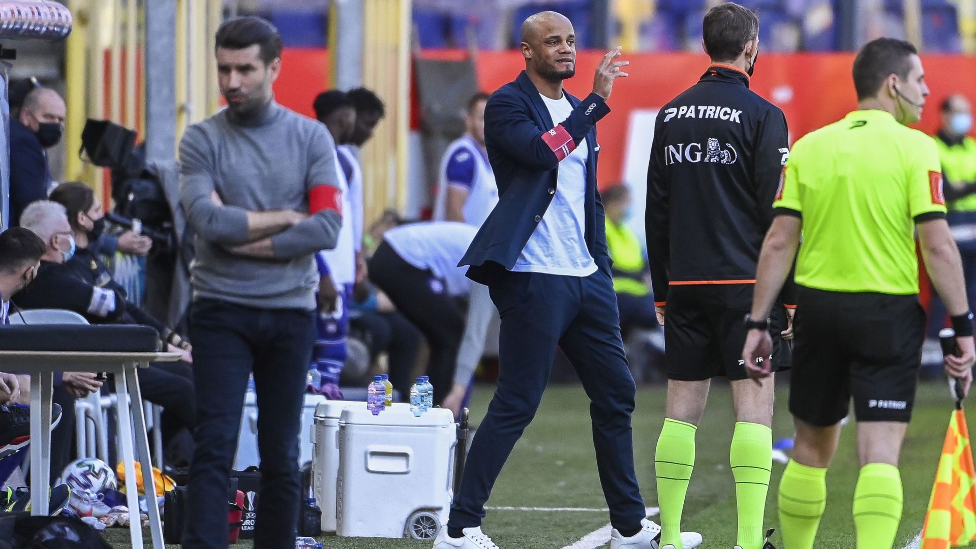 Ce dimanche, Vincent Kompany voudra infliger une première défaite à Luka Elsner, à la Lotto Arena.