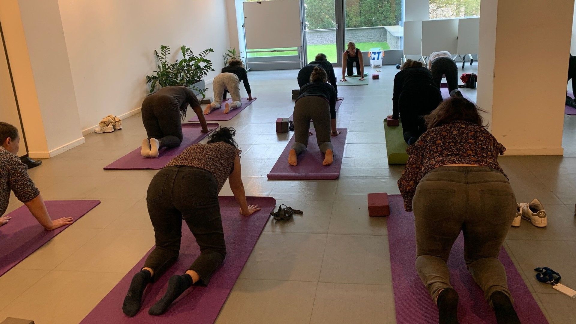 Cours de Yoga au CPAS de Bruxelles 