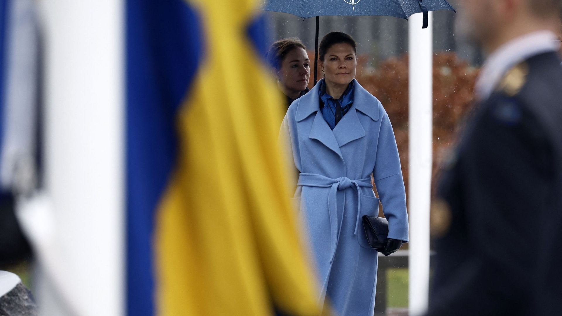OTAN : le drapeau de la Suède hissé au siège de l’organisation ...