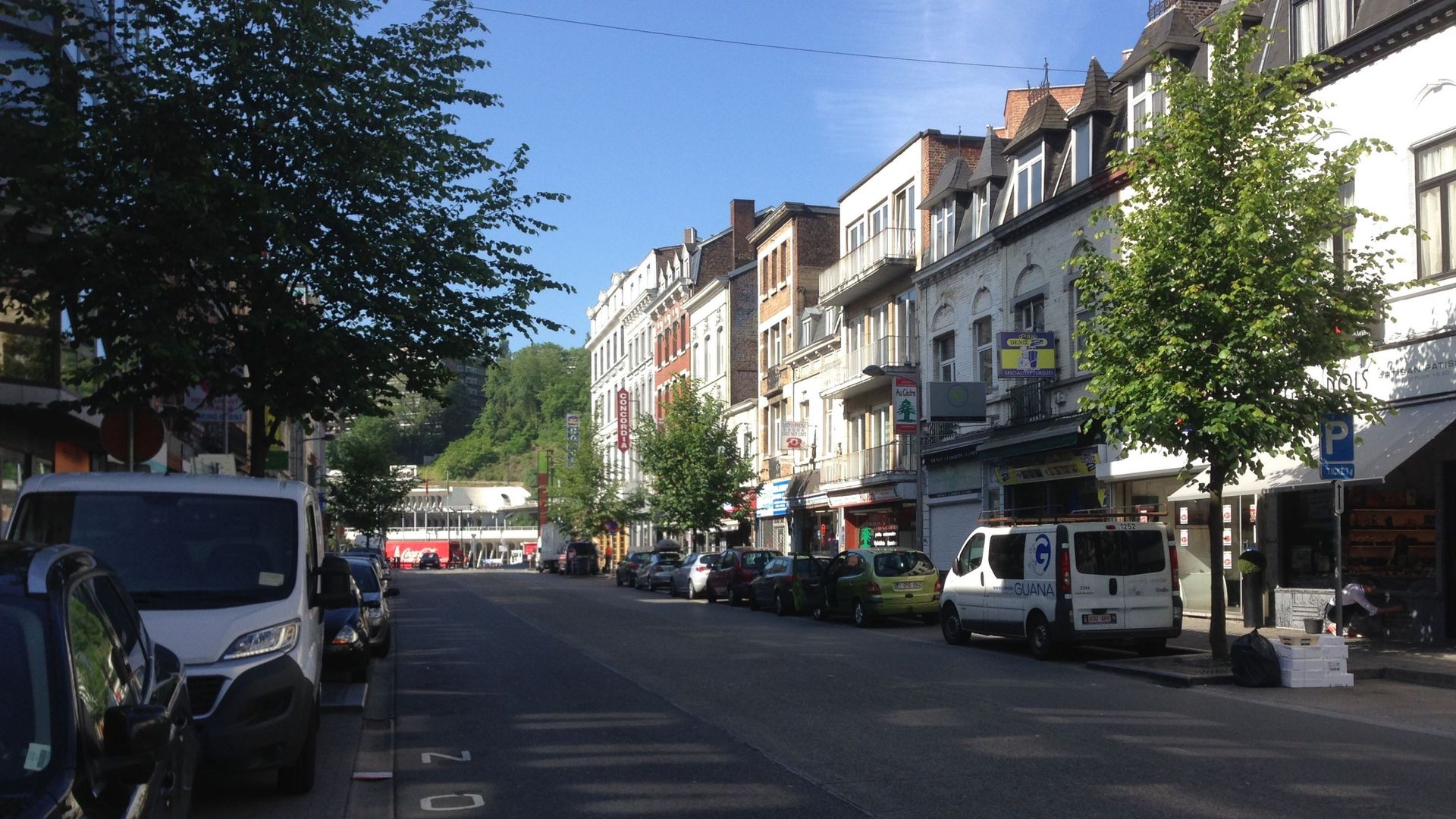 La rue des Guillemins se spécialise dans les produits de bouche