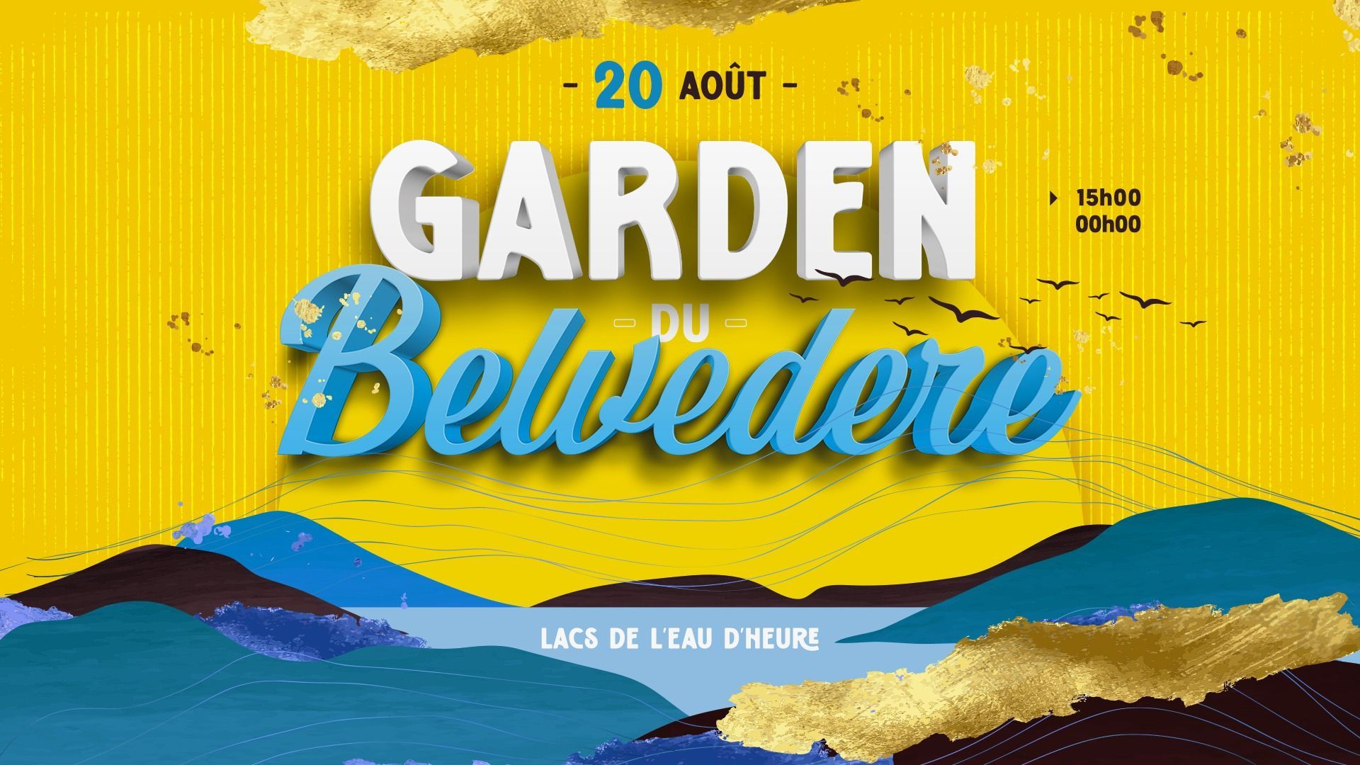 Garden des Lacs au Belvédère aux Lacs de l’Eau d’Heure