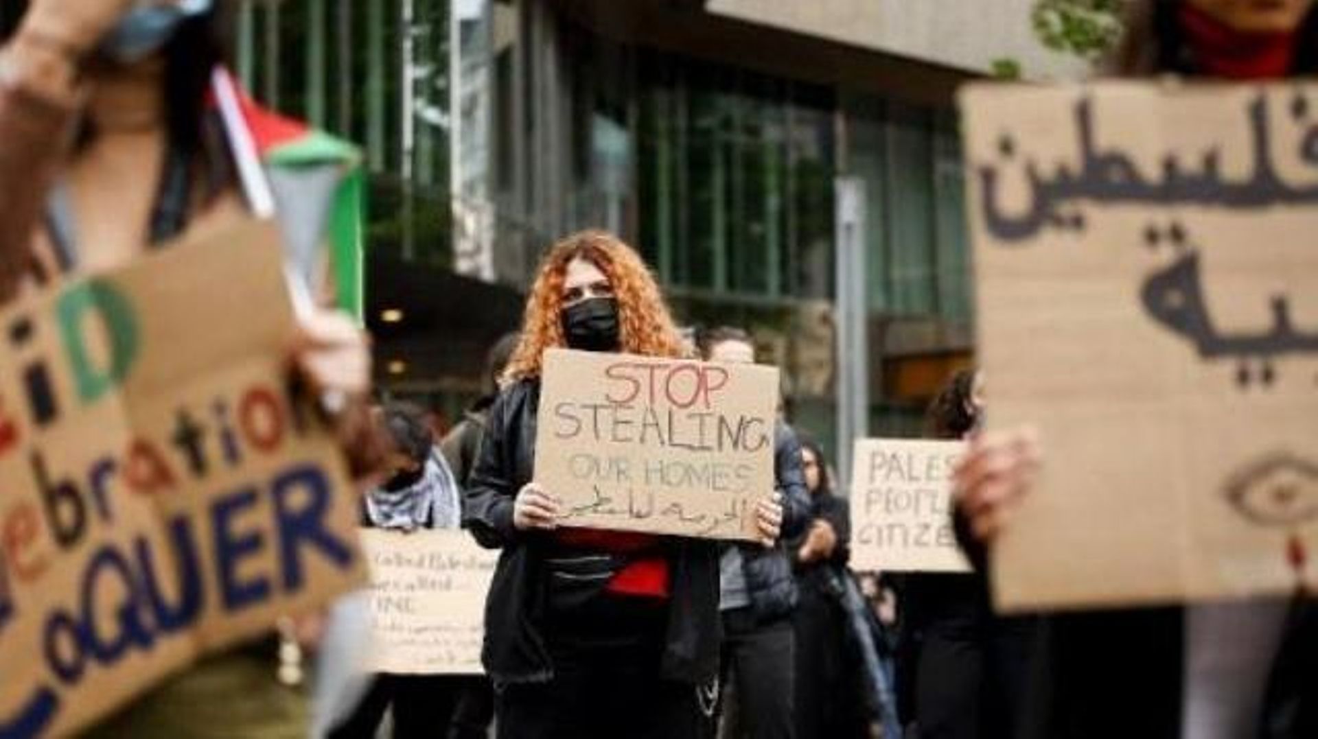 Environ 3.000 personnes manifestent à Bruxelles en soutien aux Palestiniens