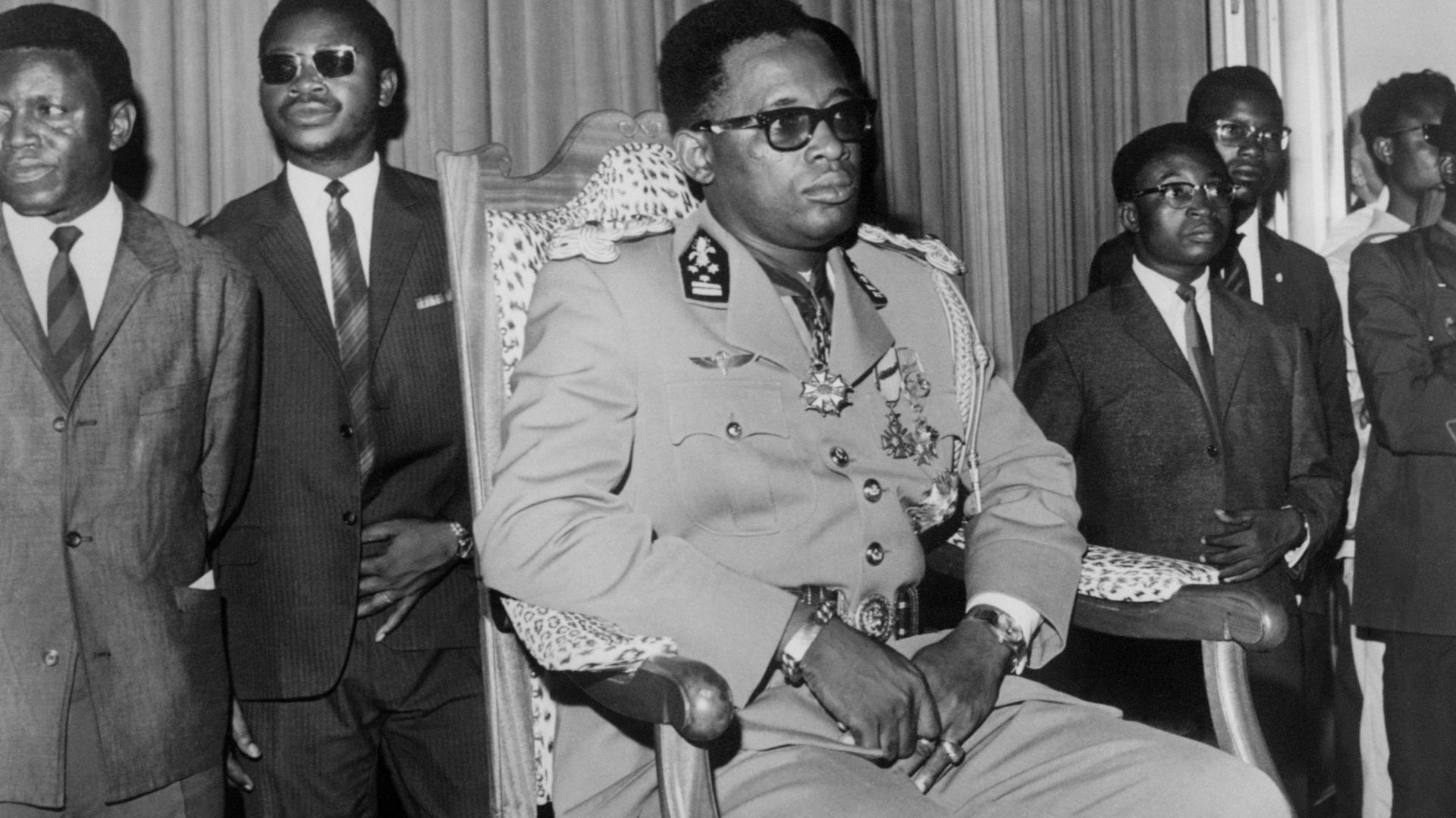 Le maréchal Mobutu Sese Seko