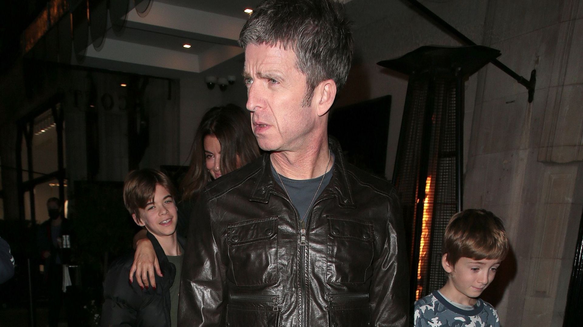 Noel Gallagher et son fils