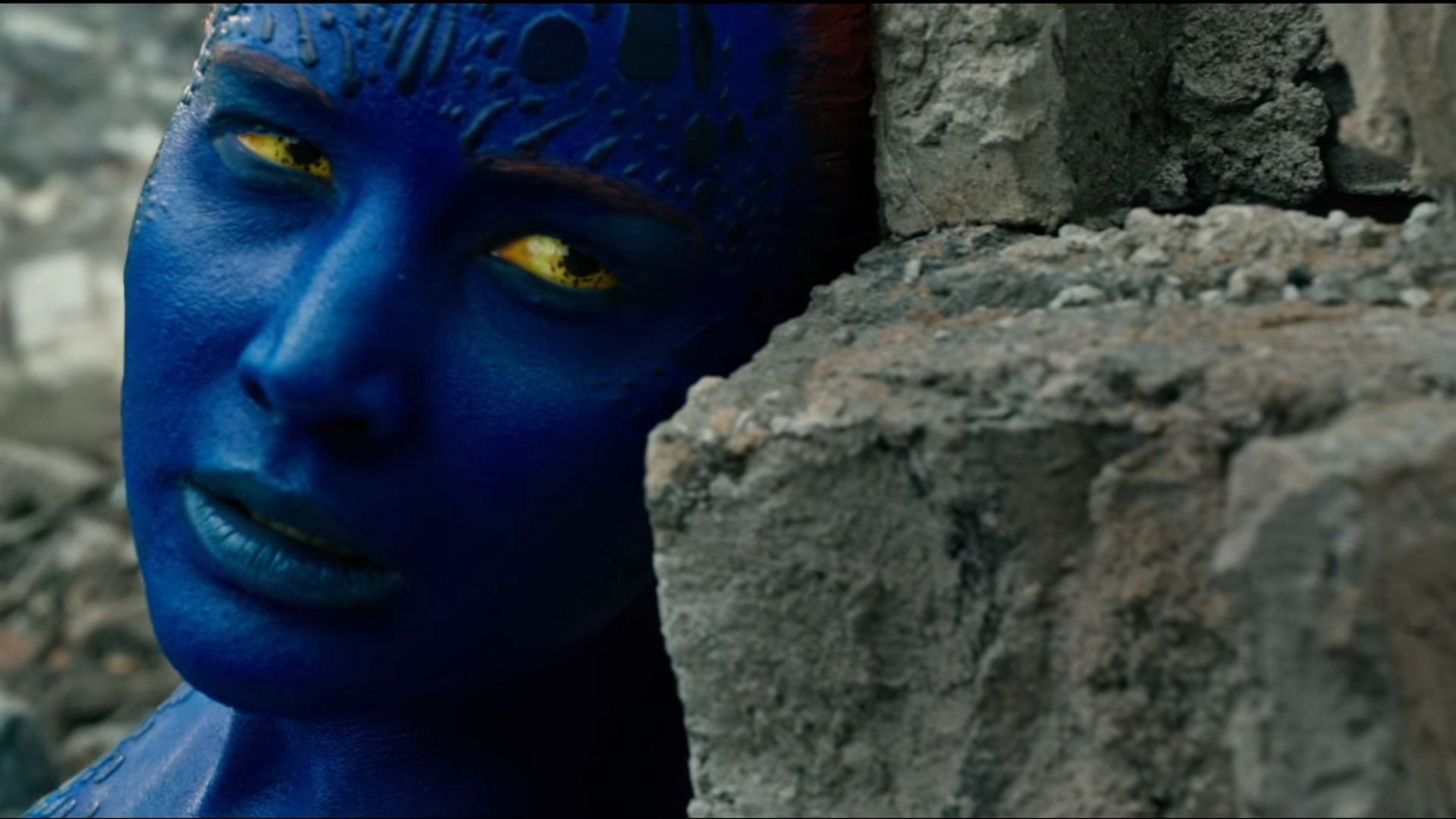 Jennifer Lawrence incarne Mystique pour la 3e fois à l'écran.