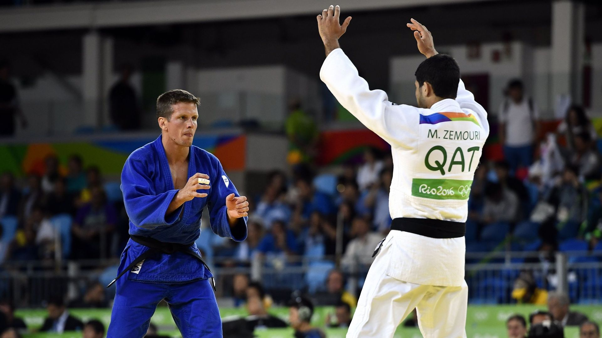 Dirk Van Tichelt bat Morad Zemouri lors de son entrée dans le tournoi olympique à Rio