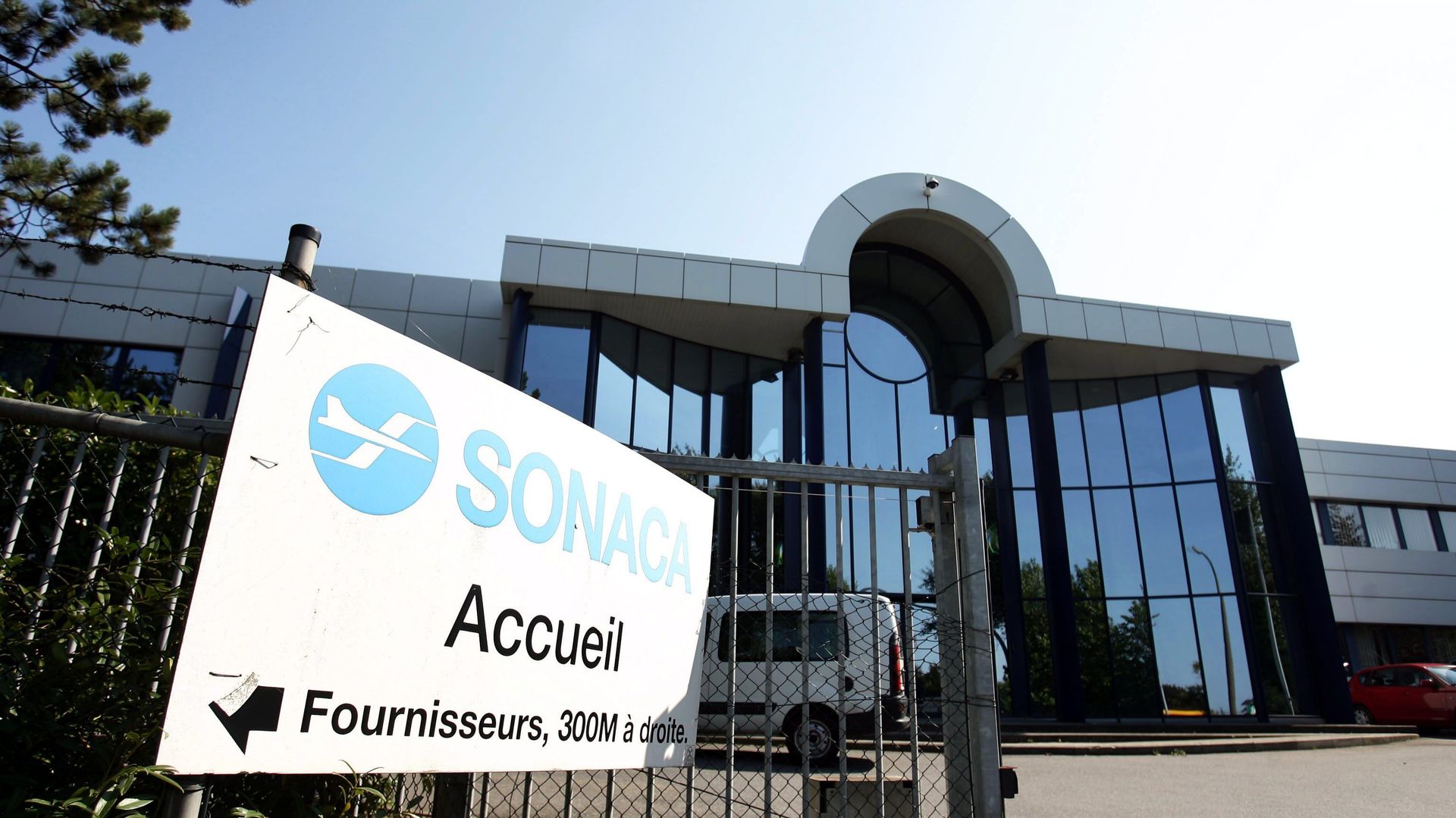 La Sonaca est basée à Gosselies, près de Charleroi.