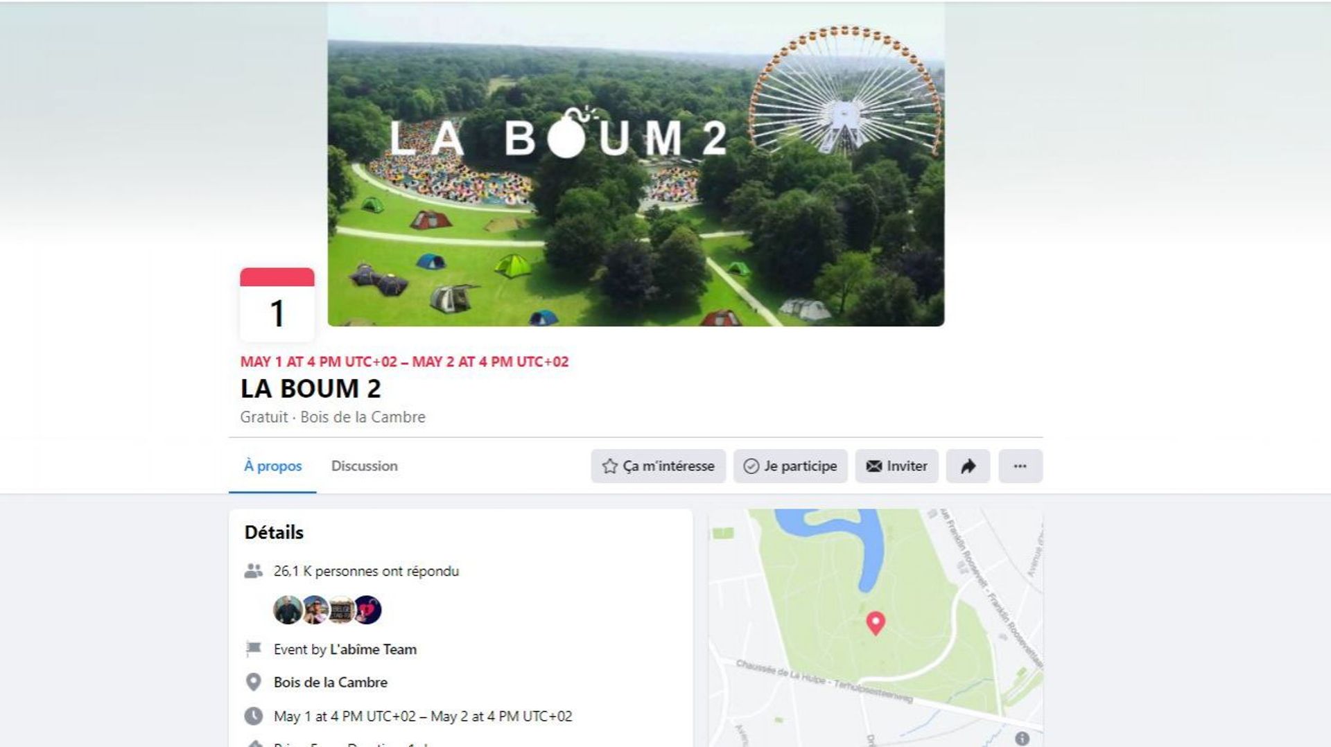 Facebook supprime la page de la "Boum2", d'autres manoeuvres pour freiner la participation affirme l'organisateur