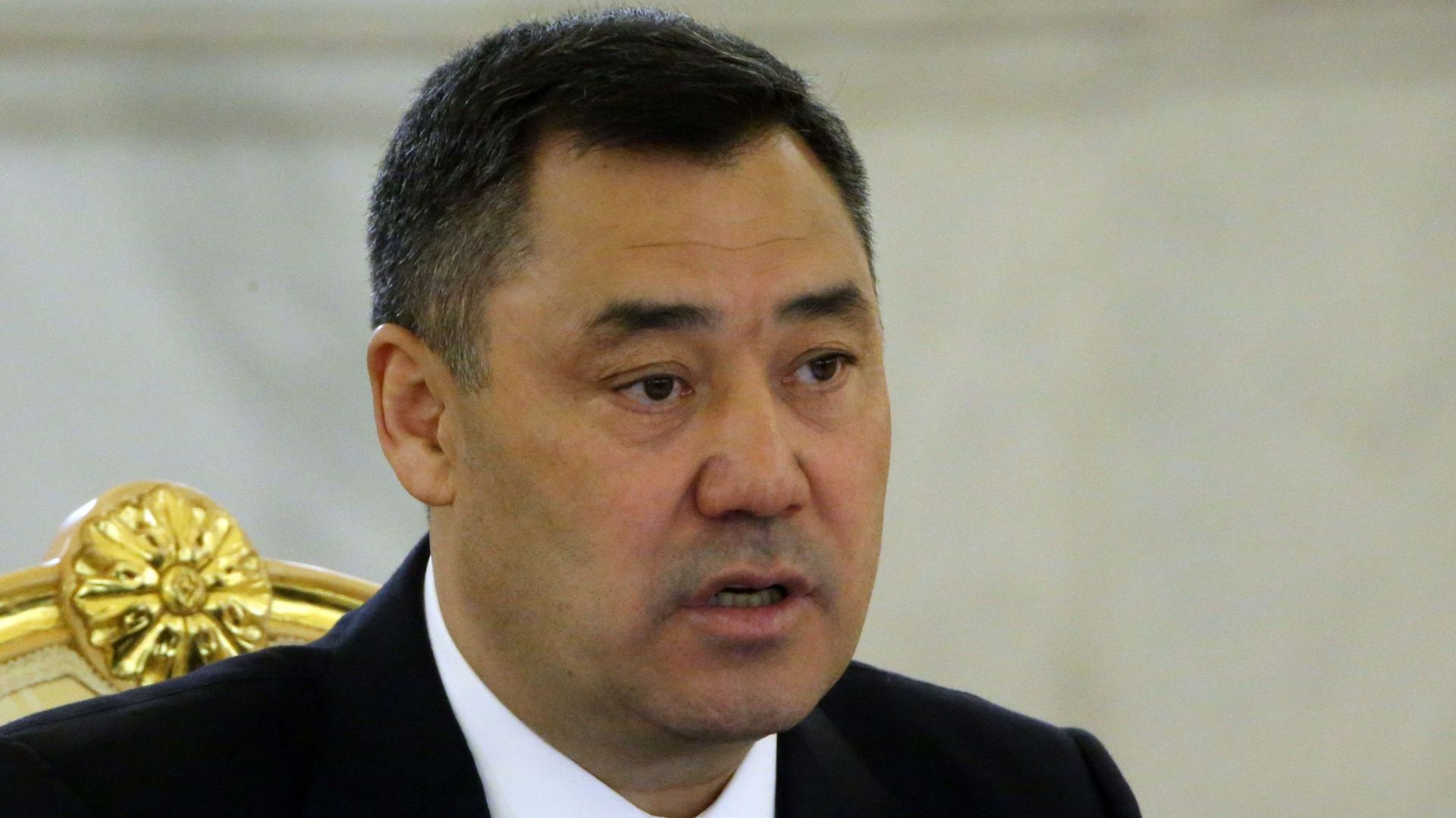 Le président kirghiz Sadyr Japarov