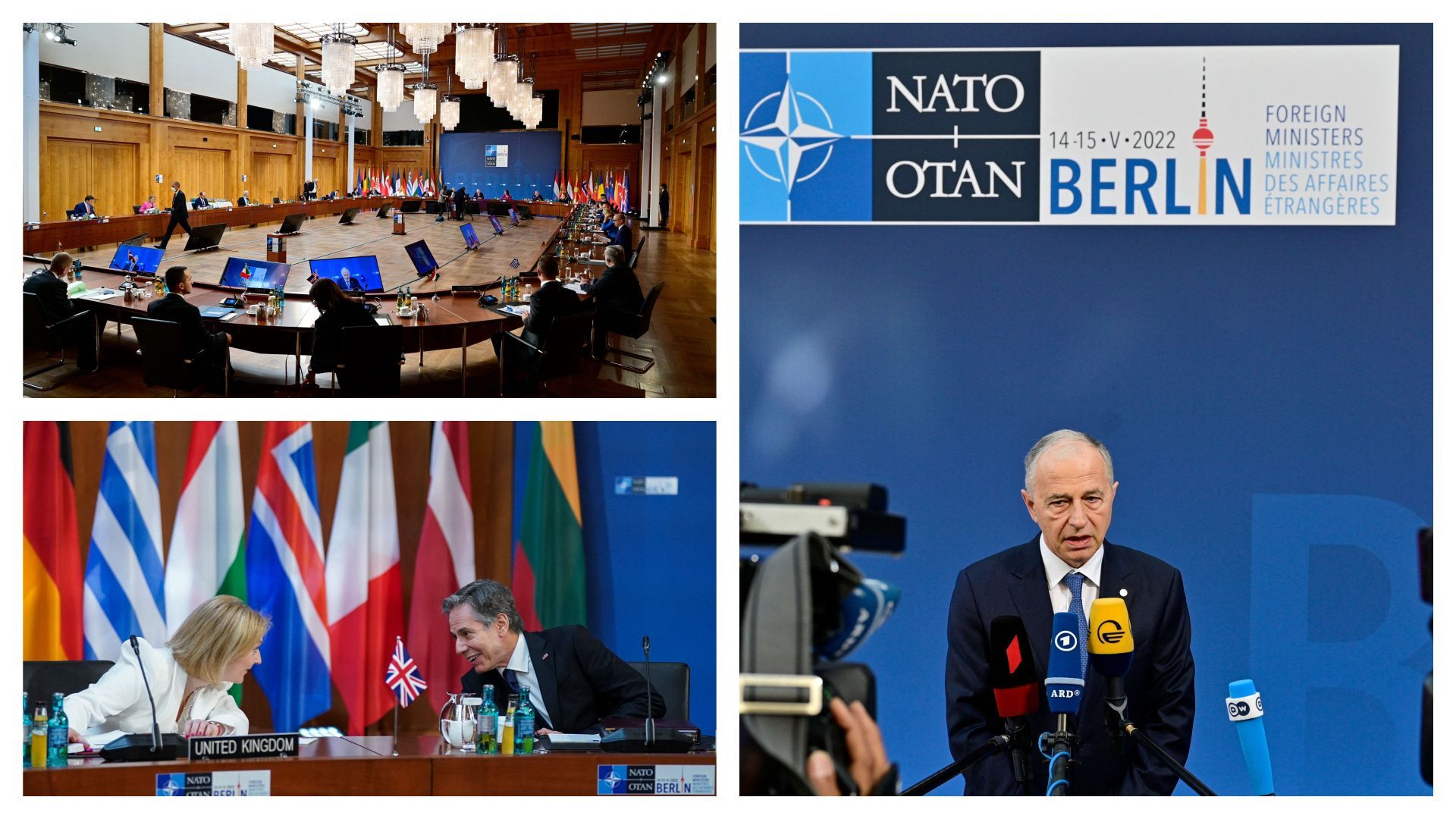 Réunion des ministres des Affaires étrangères de l’OTAN à Berlin, 15 mai (illustration)