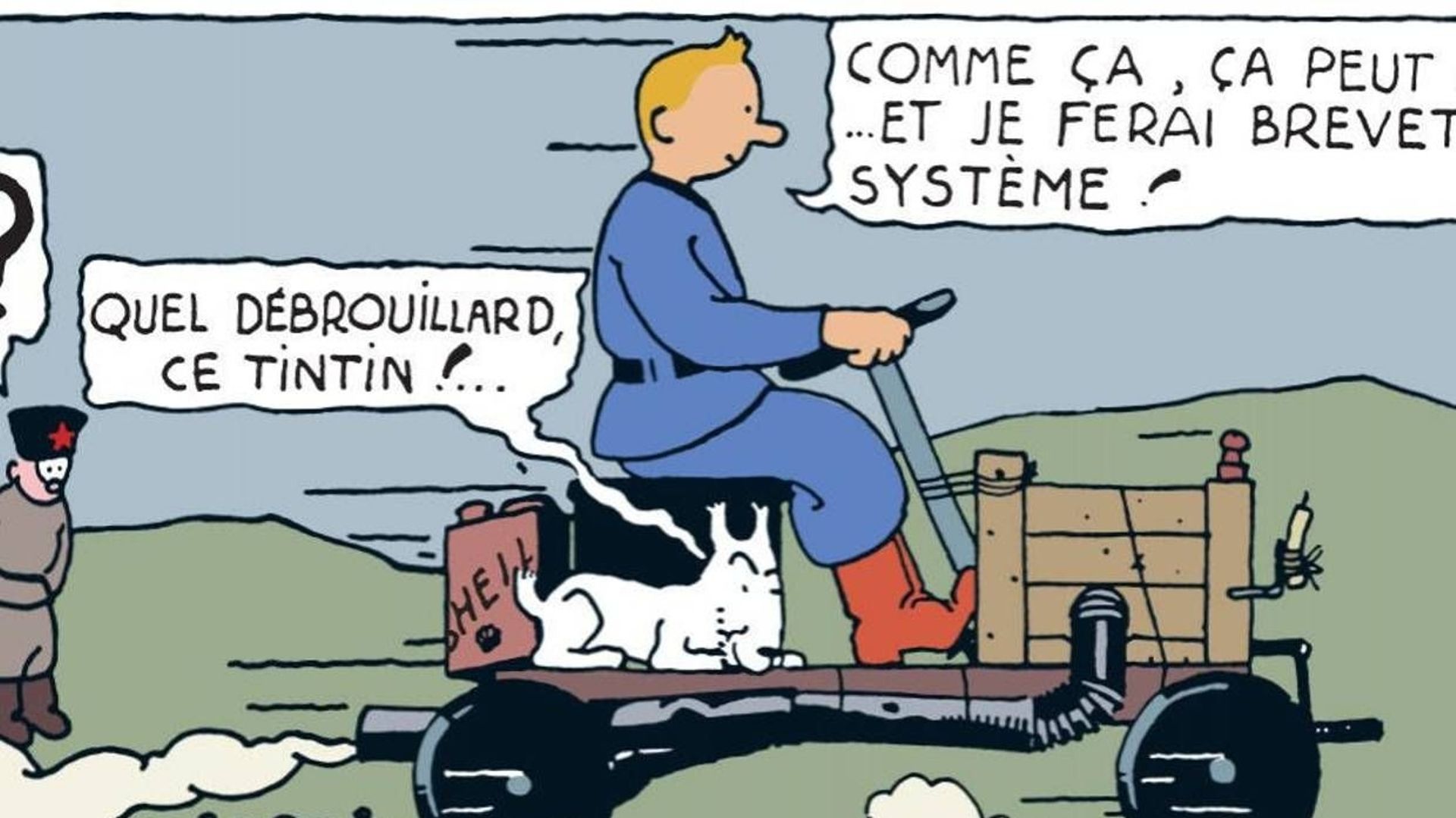 Tintin au Pays des Soviets: l'ancien secrétaire d'Hergé dénonce la colorisation