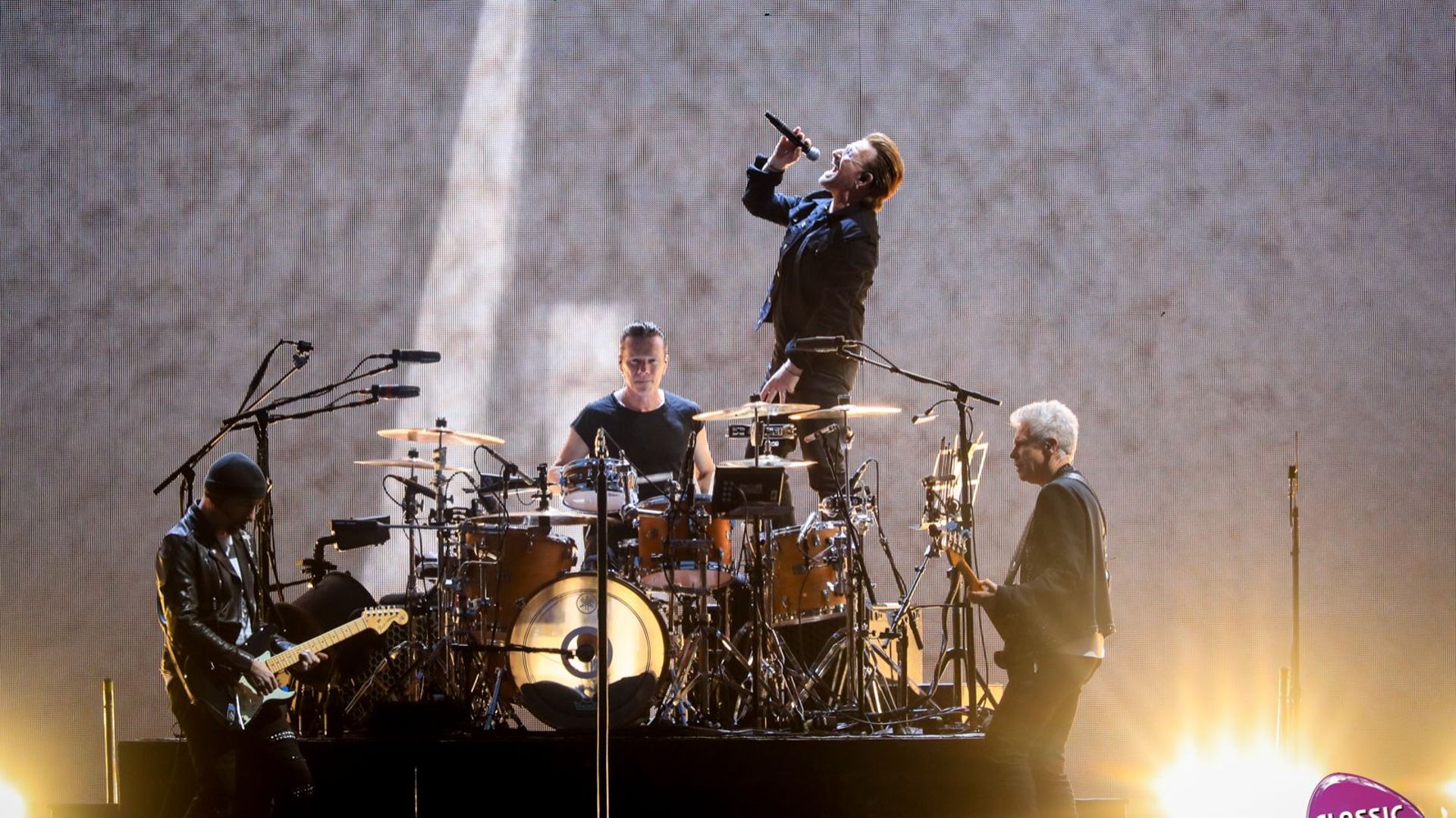 U2 le 1er août 2017 au stade Roi Baudouin
