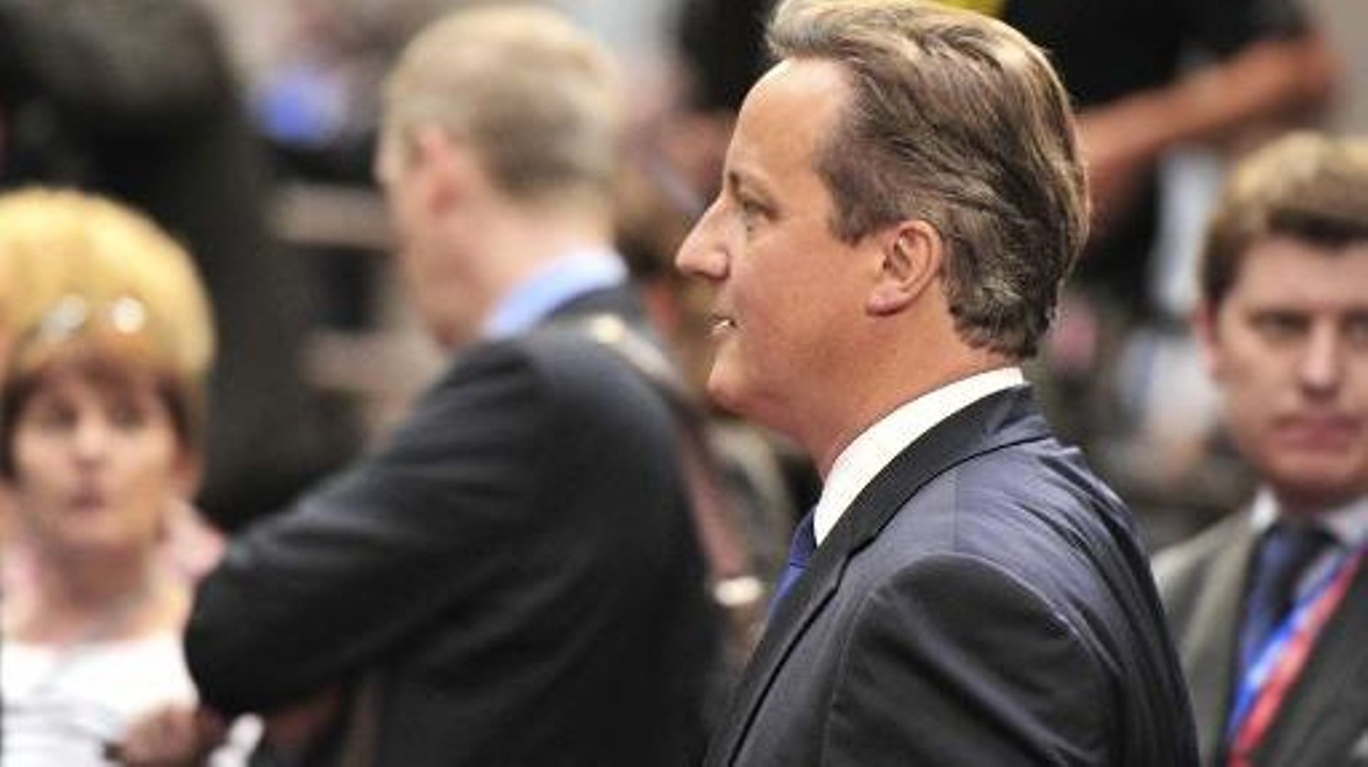 Le Premier ministre britannique David Cameron, le 27 juin 2014 à Bruxelles
