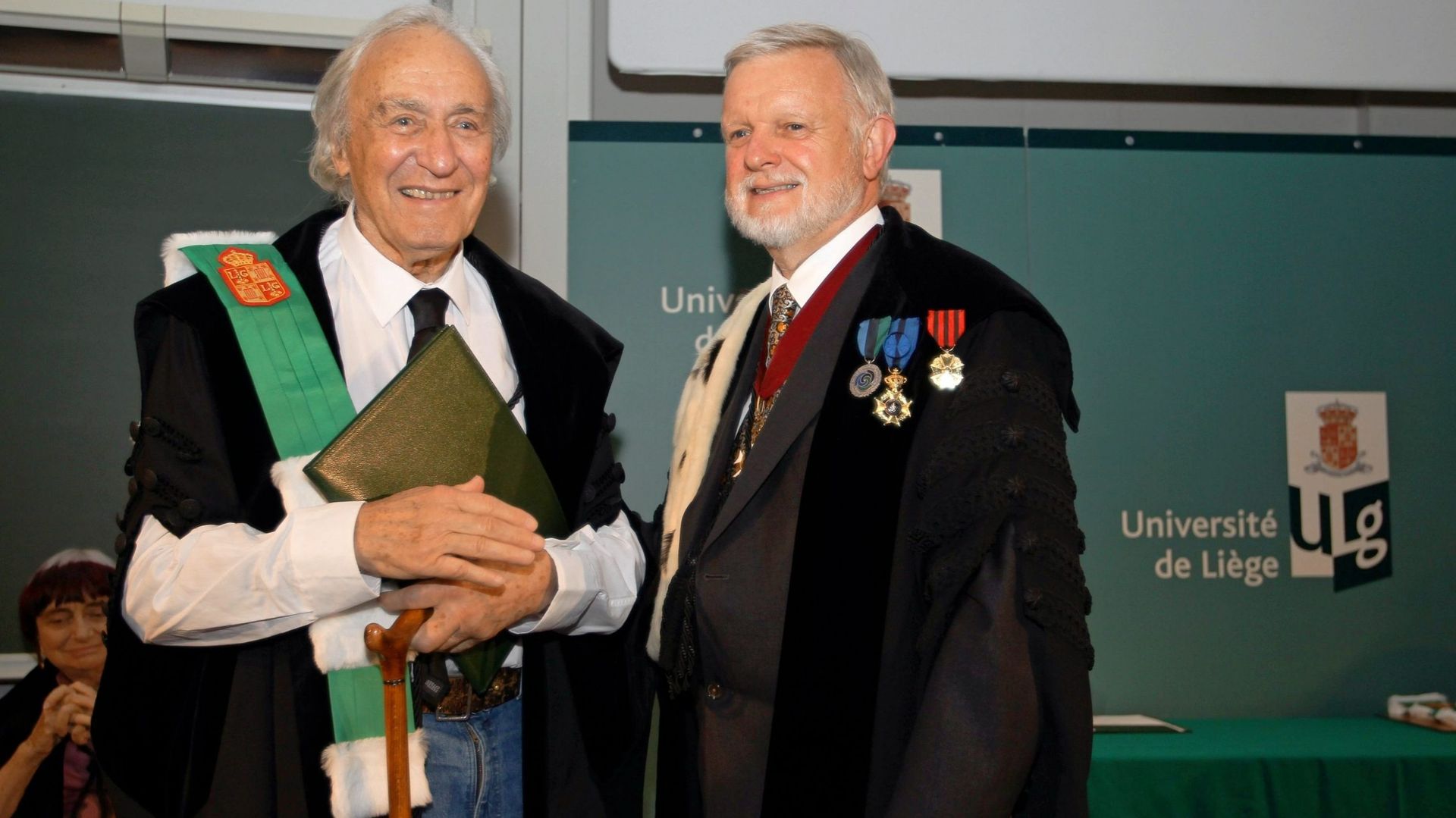 William Klein a reçu le titre de docteur Honoris Causa de l'ULiège en 2010 